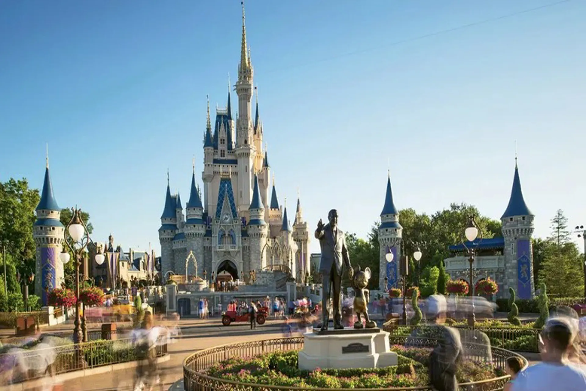 Asistencia a Disney World cayo pero sigue muy por encima de 2019