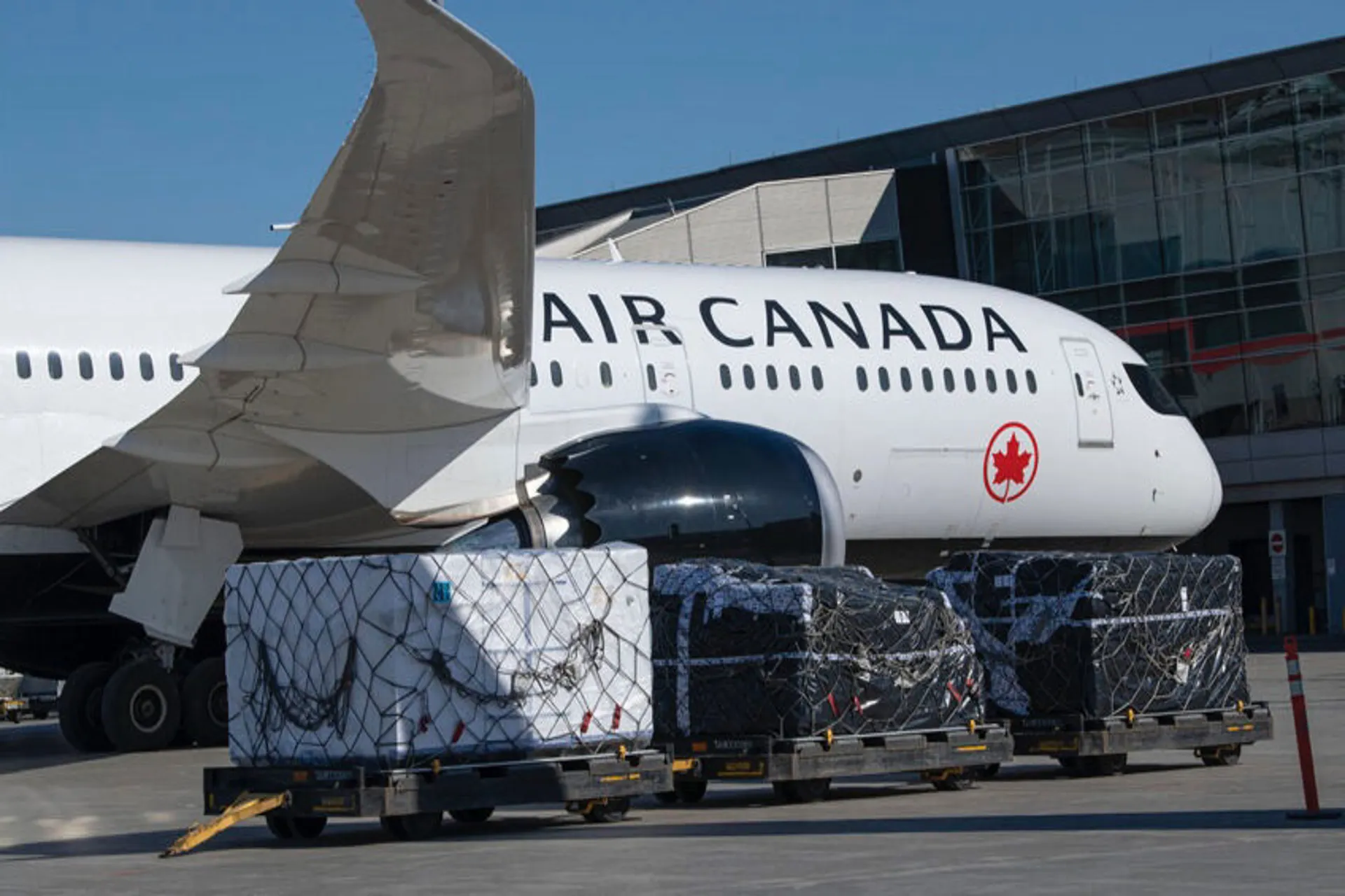 Air Canada celebra su vuelo de carga N* 4000