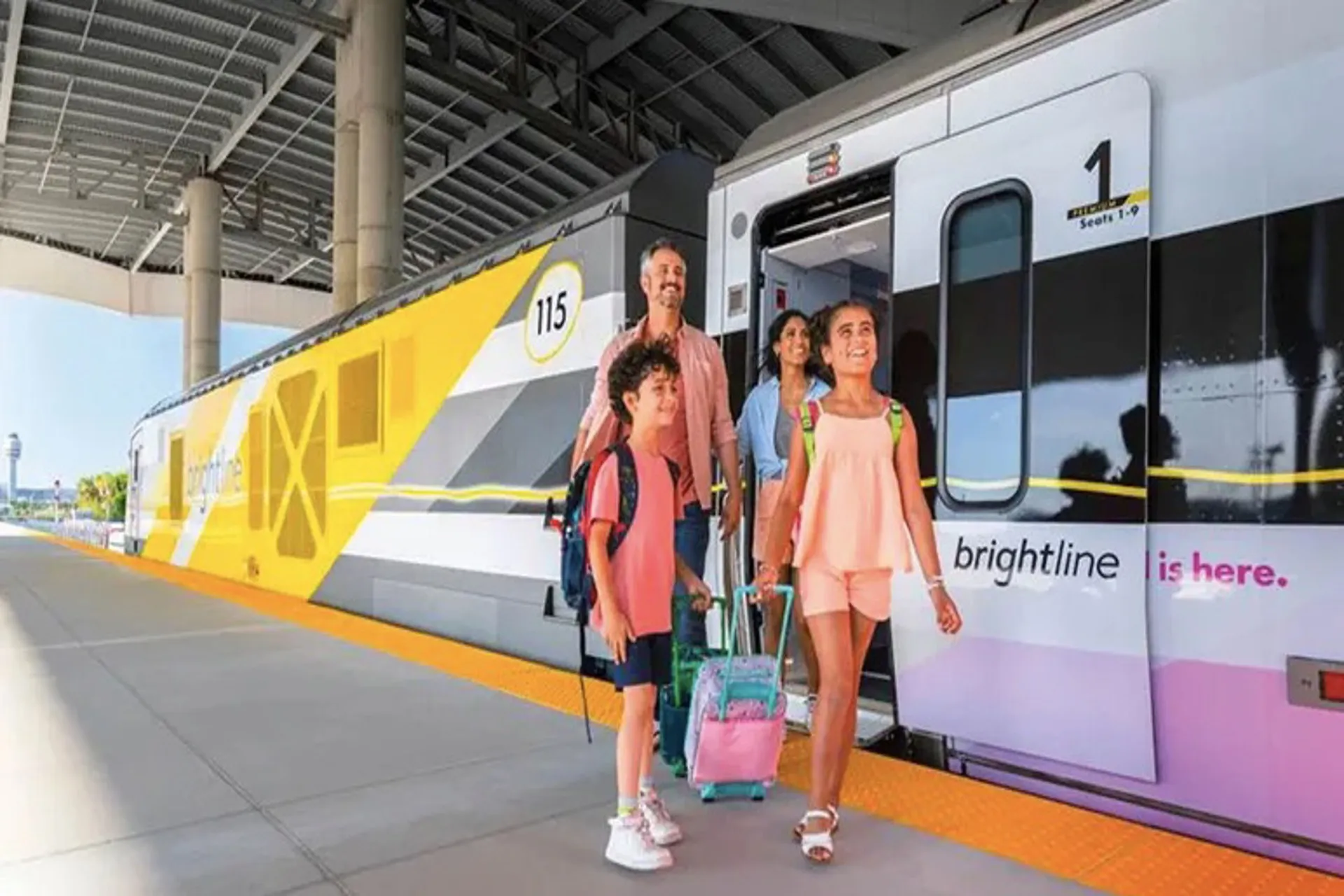 Brightline se asocia con Mears para el transporte terrestre en Orlando