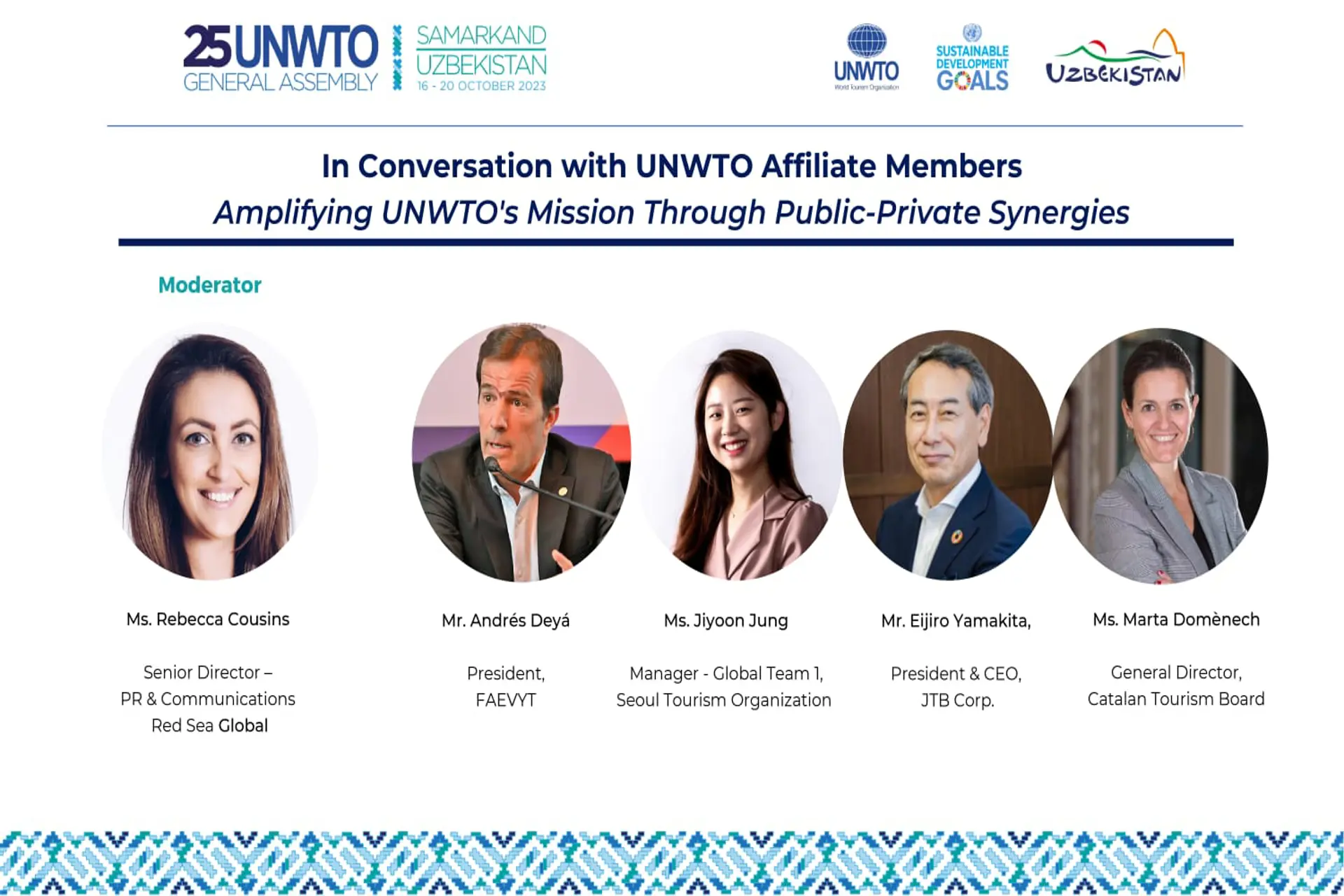 FAEVYT disertará en la asamblea de la Organización Mundial del Turismo