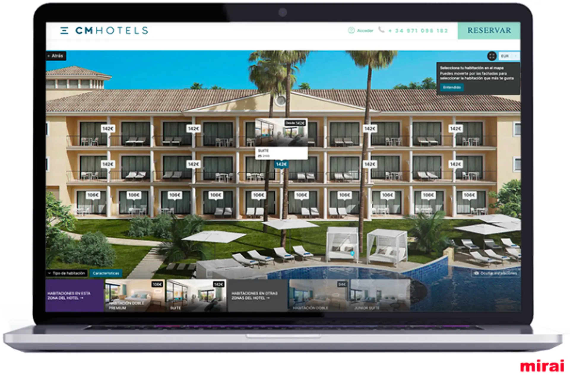 Hotelverse y Mirai se unen para ofrecer una reserva inmersiva Hotelverse y Mirai se unen para ofrecer una reserva inmersiva