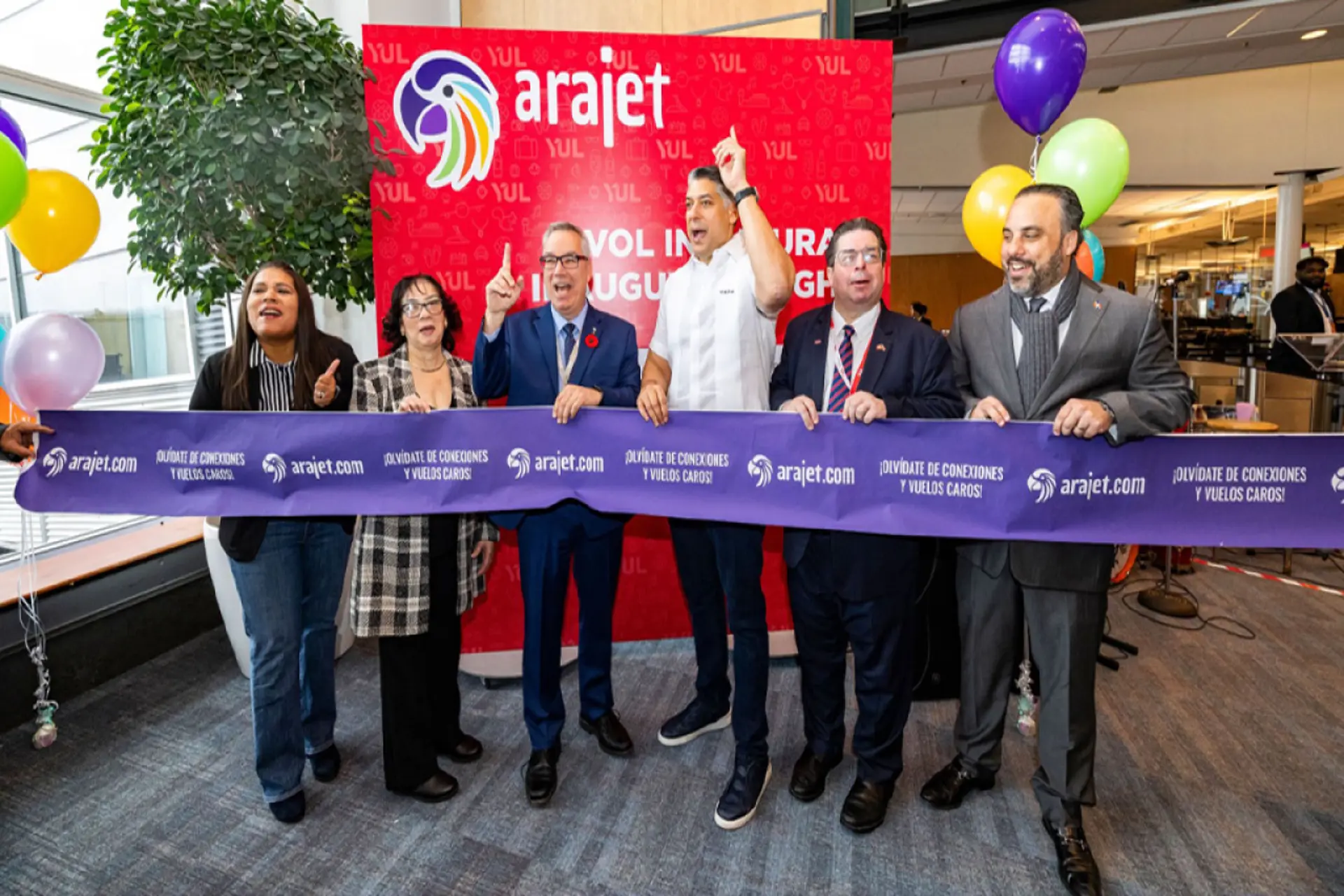 Arajet sigue inaugurando rutas; ahora entre Santo Domingo y Montreal
