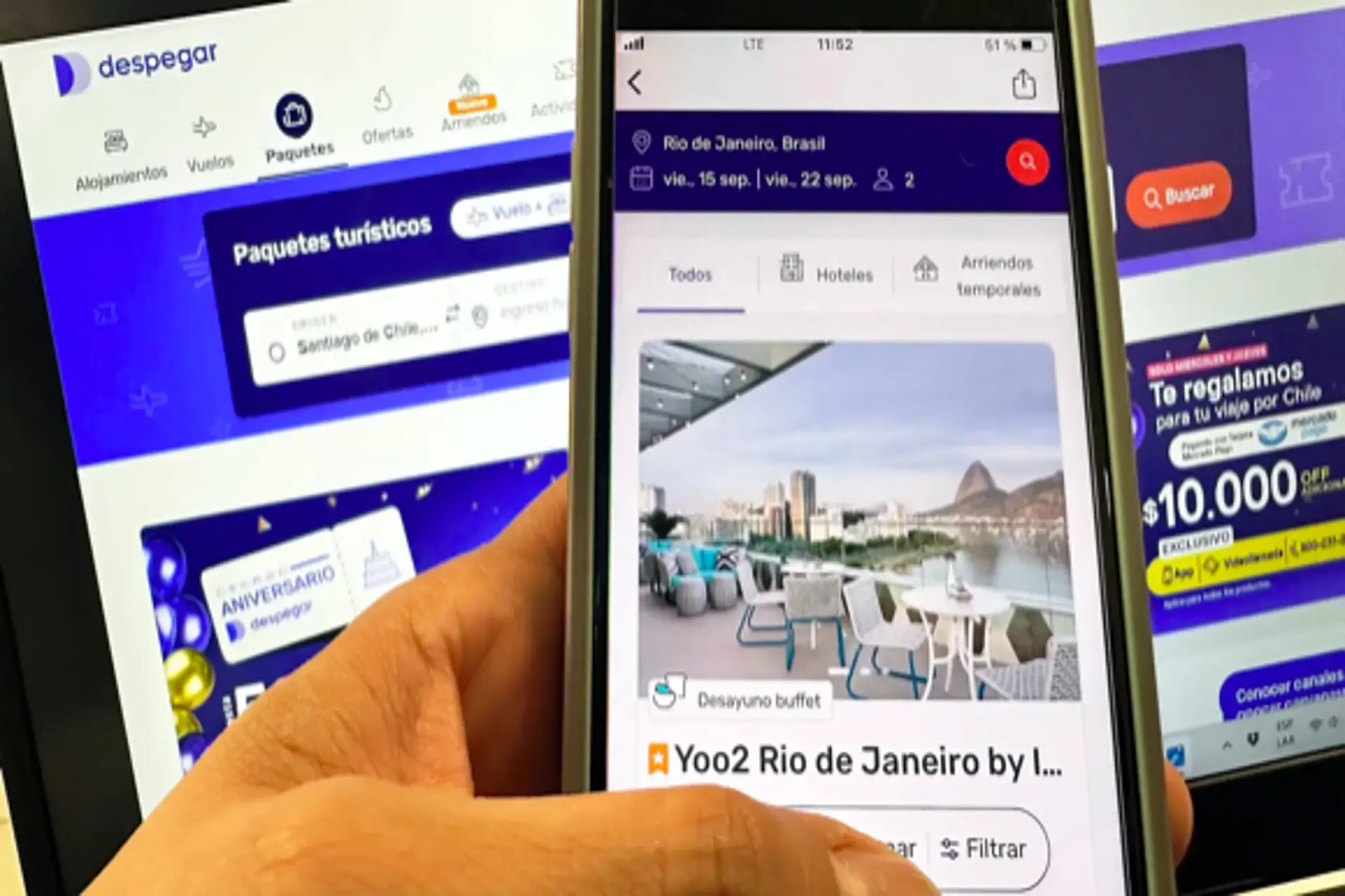 Despegar tuvo un trimestre récord en reservas e ingresos brutos