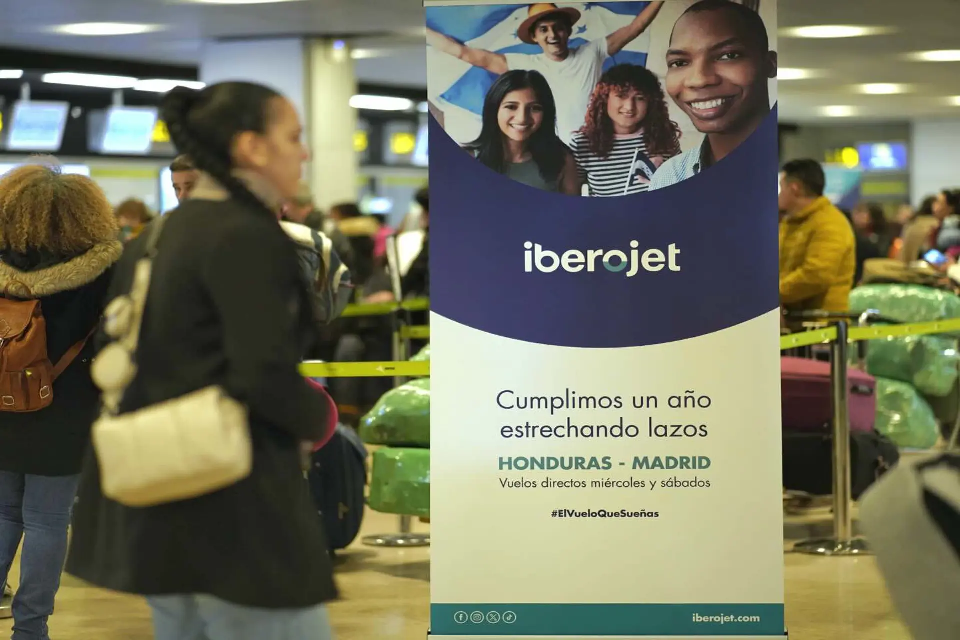 Iberojet celebra un año de operaciones entre Madrid y Tegucigalpa 