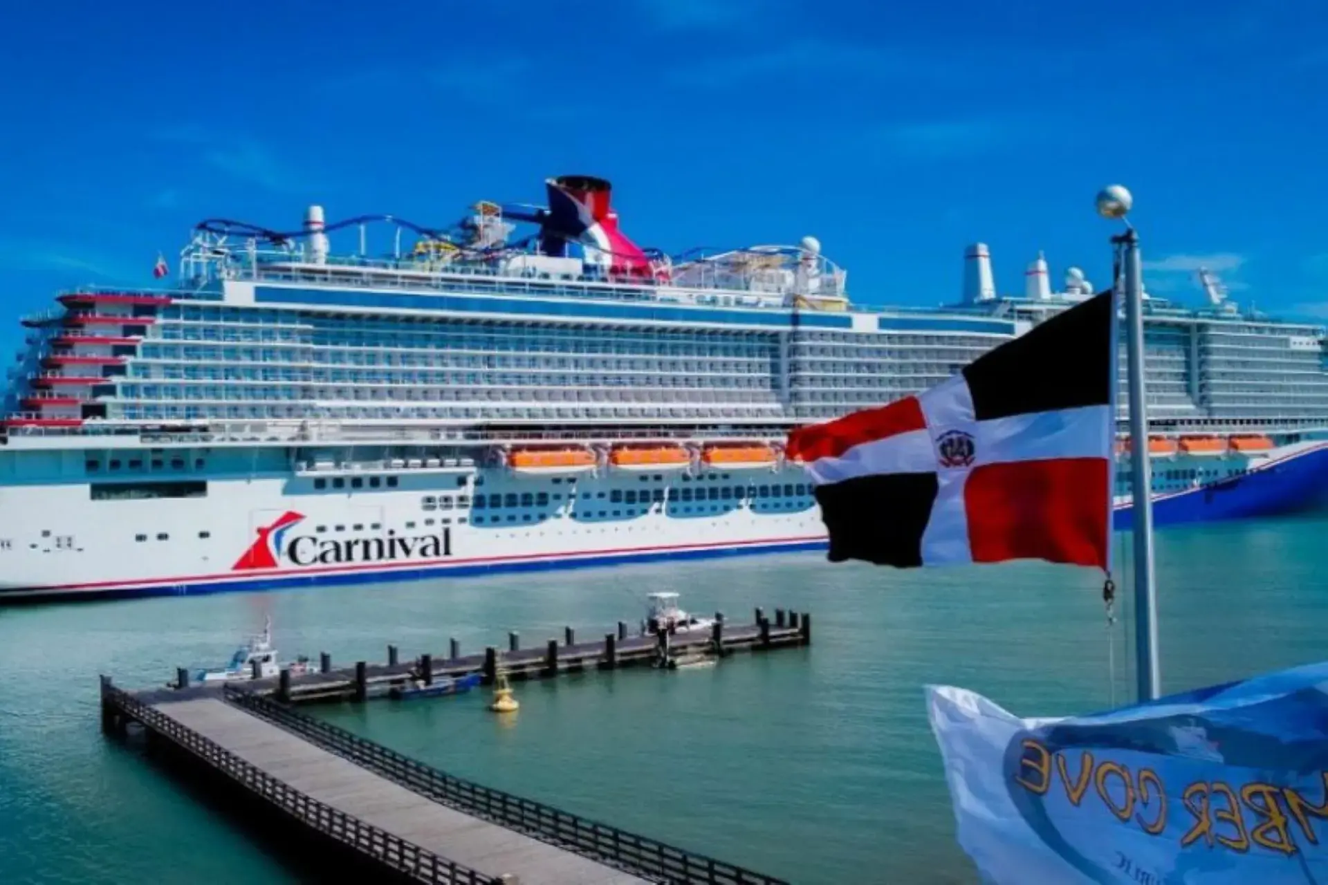 Rep. Dominicana: Puerto Plata recibe récord de cruceros en un día