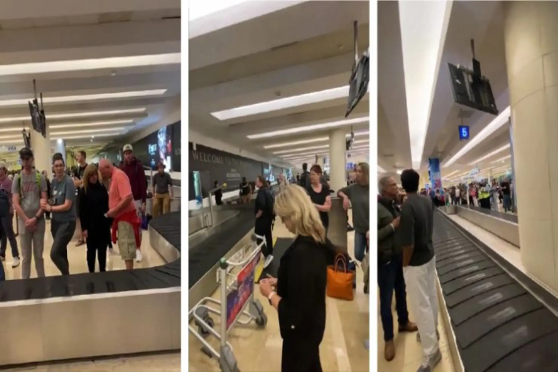 Caos en aeropuerto de Cancún por renuncias en la empresa de handling