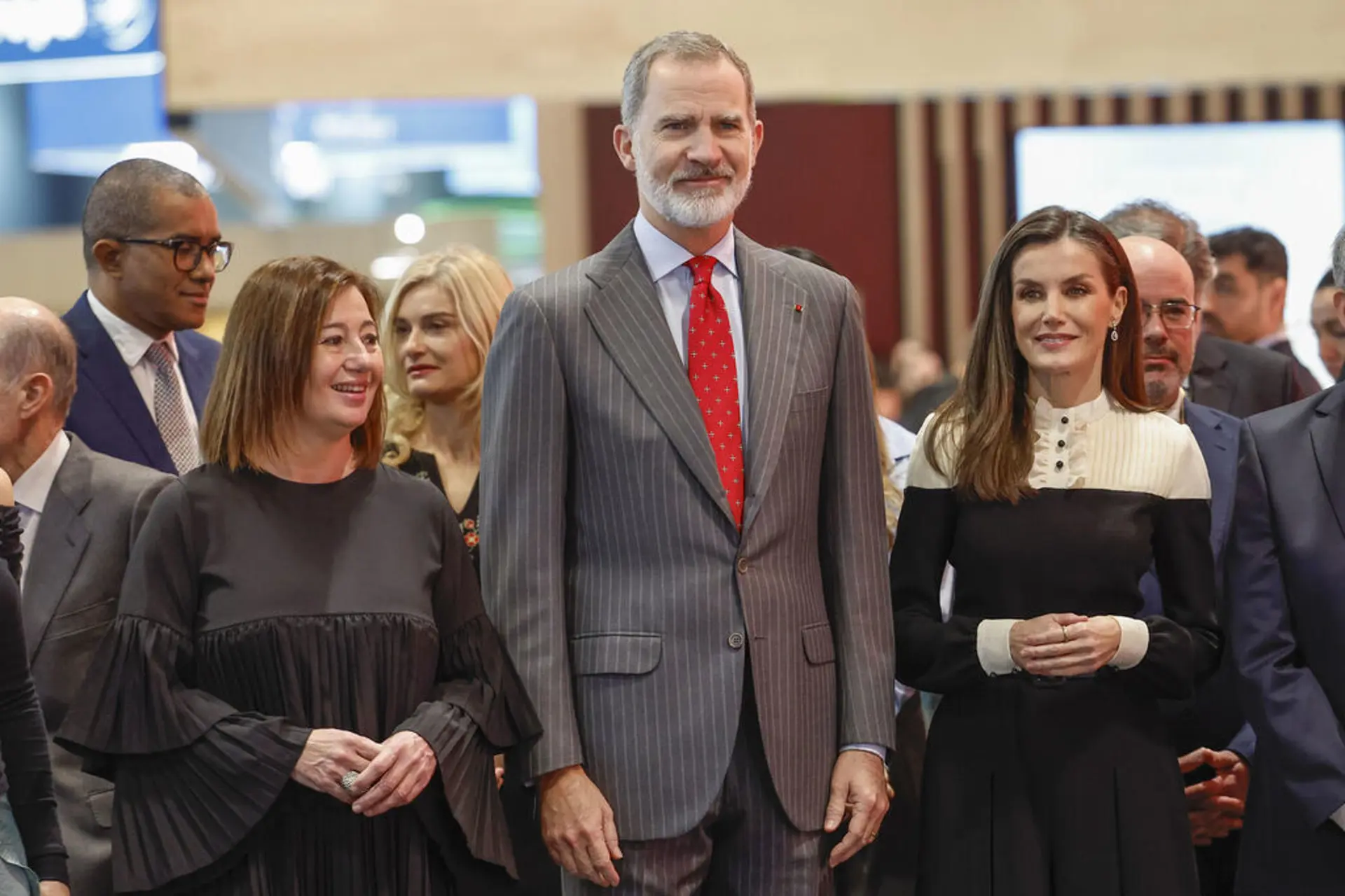 Los reyes inauguraron la 44 edición de FITUR junto al Pdte. de Ecuador