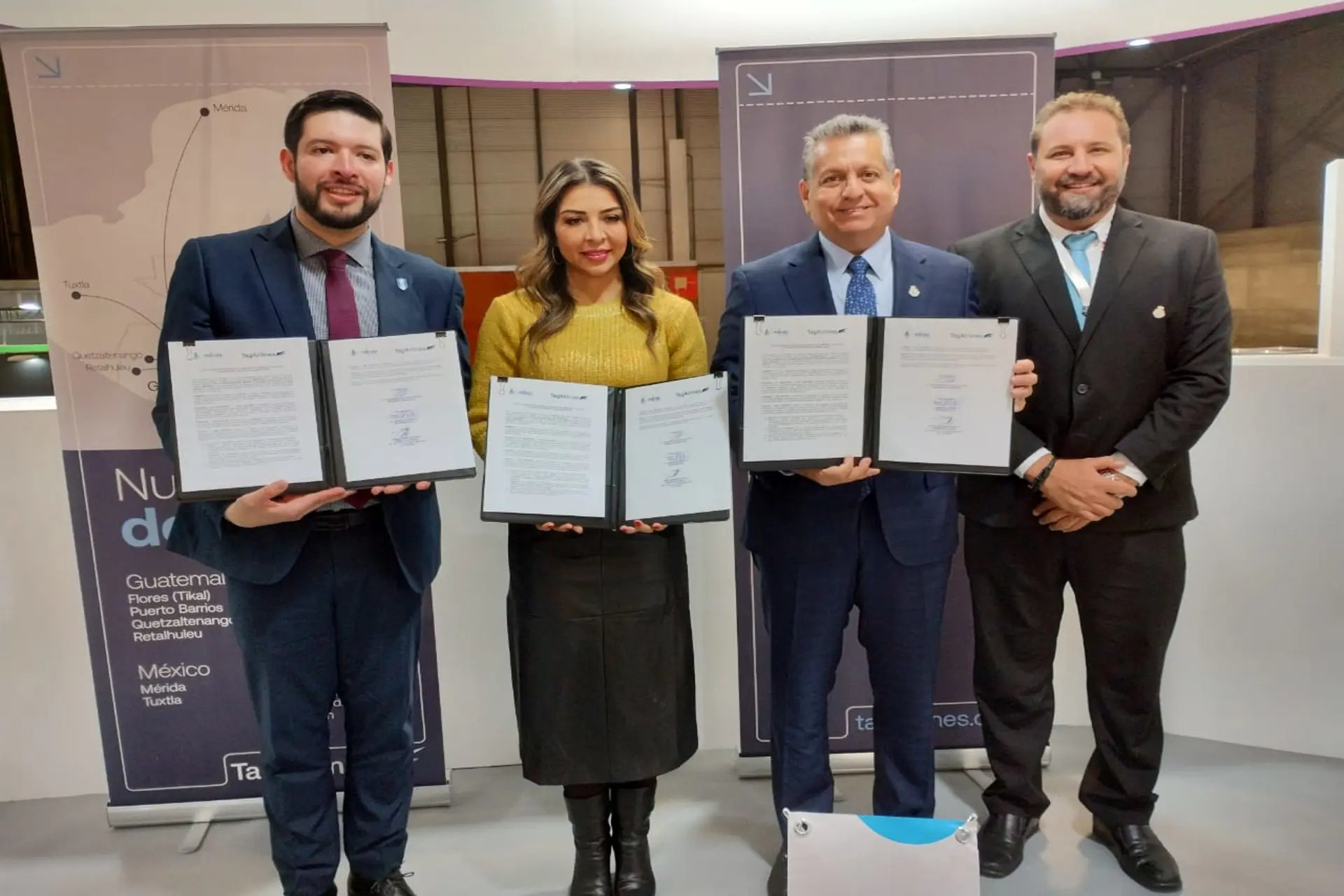 FITUR: TagAirlines estrecha lazos de cooperación con Mérida, Yucatán