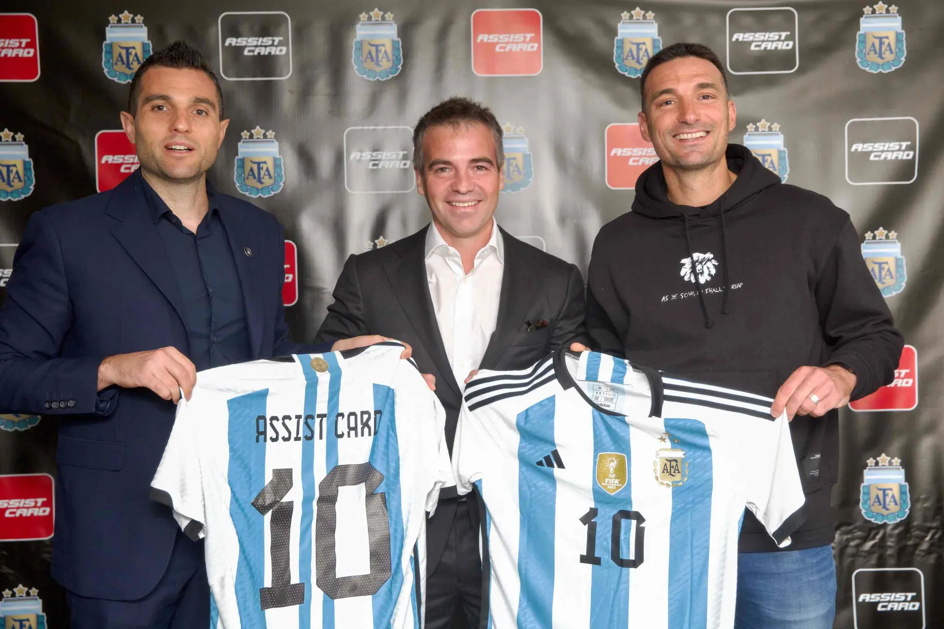 Assist Card sera patrocinador de la selección argentina de futbol