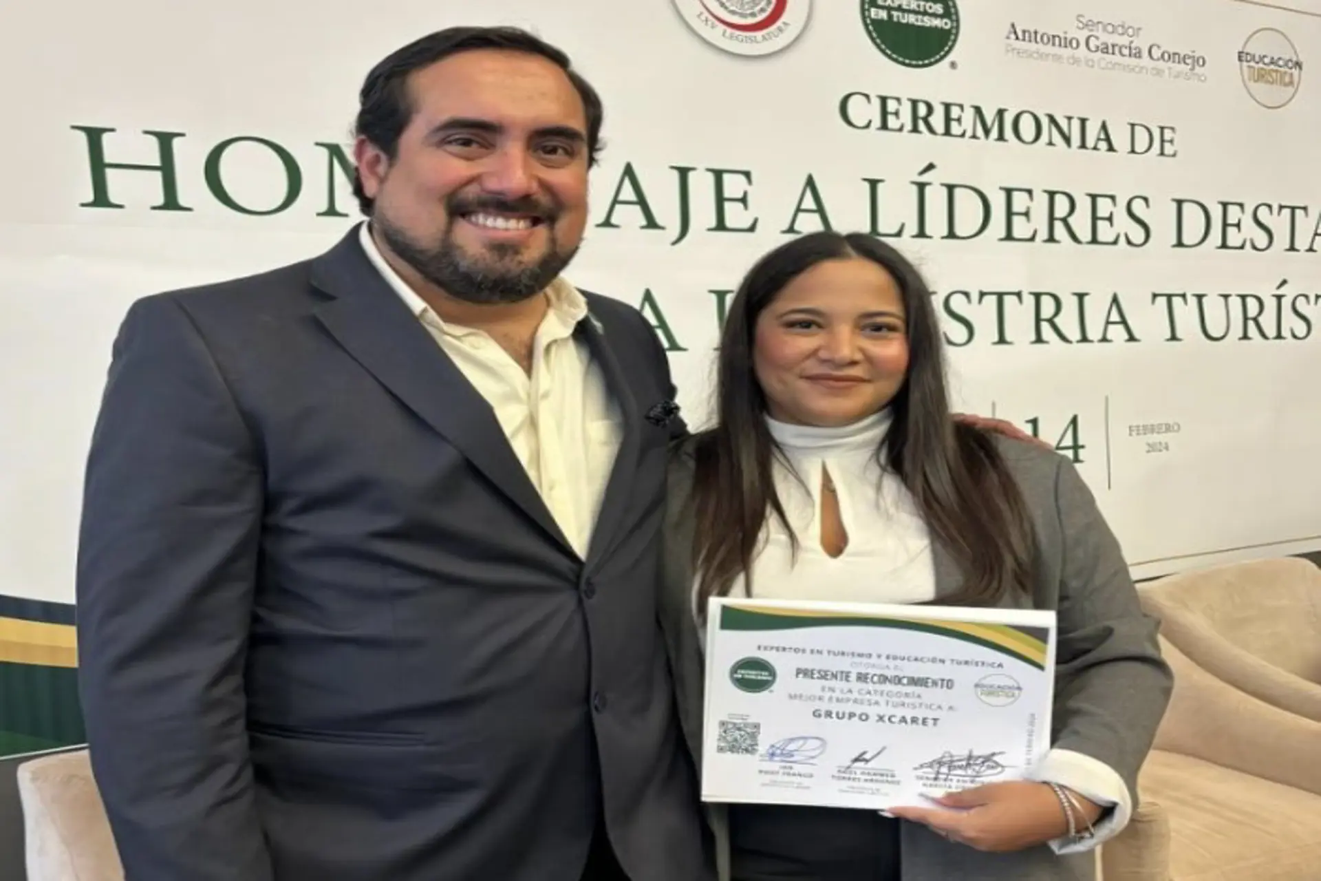 Xcaret premiado por la excelencia en Turismo y Sostenibilidad Xcaret premiado por la excelencia en Turismo y Sostenibilidad