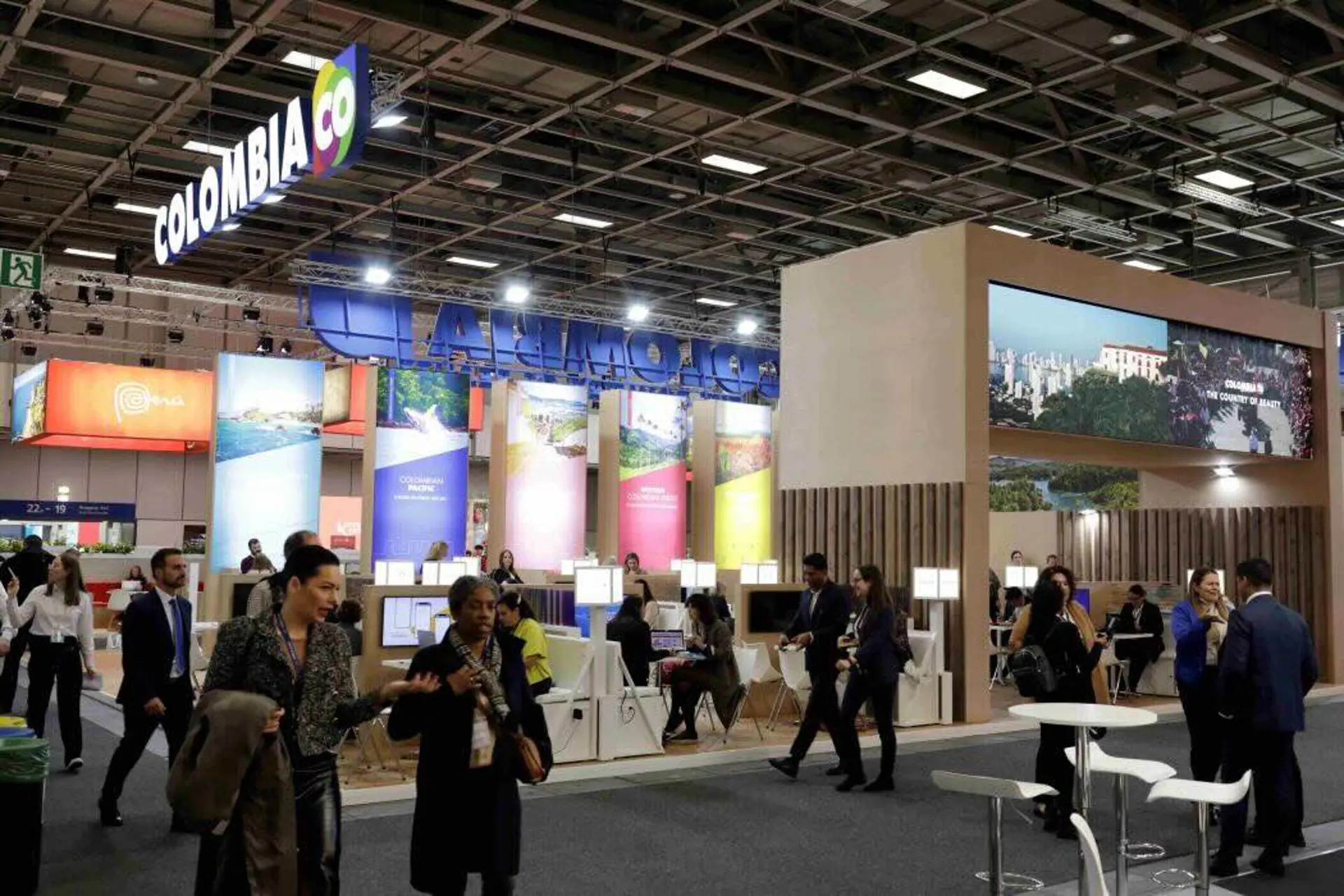 Colombia en ITB con plan de aumentar los negocios de sus empresarioss