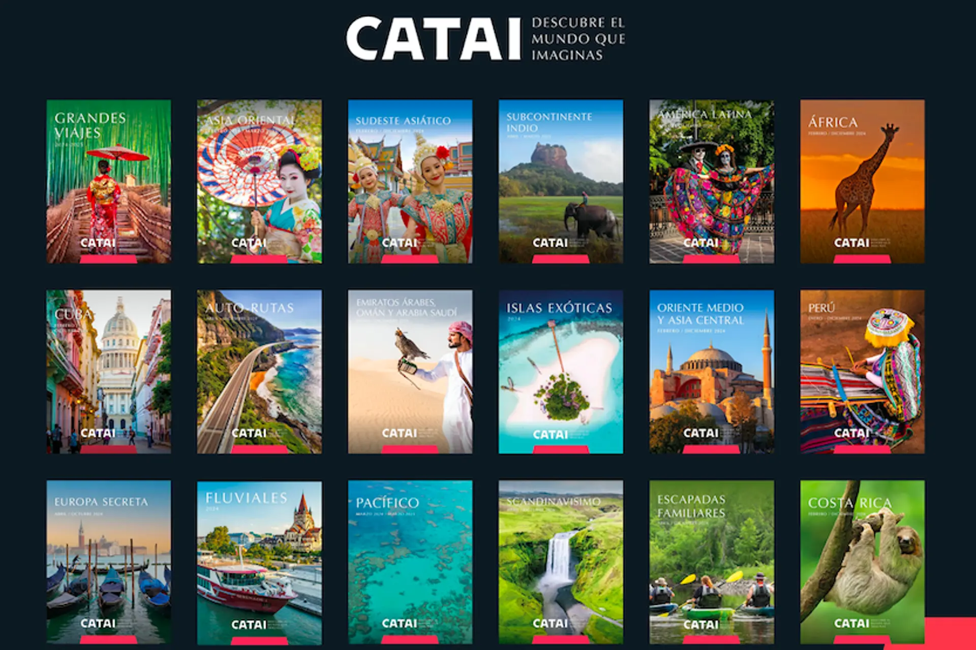 Ávoris presenta su nuevo catálogo de grandes viajes de CATAI 2024-2025