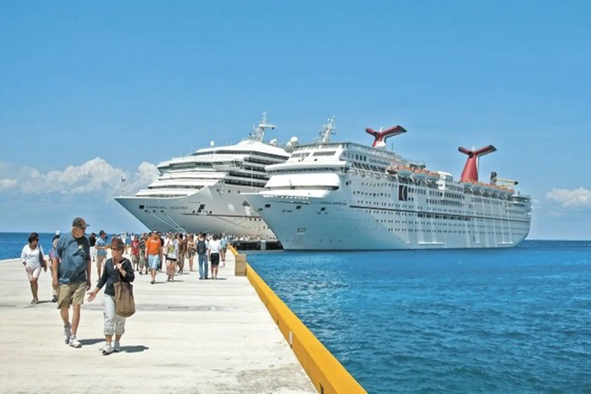 Arriban a México más de 3 M de cruceristas en el !º trimestre del 2024