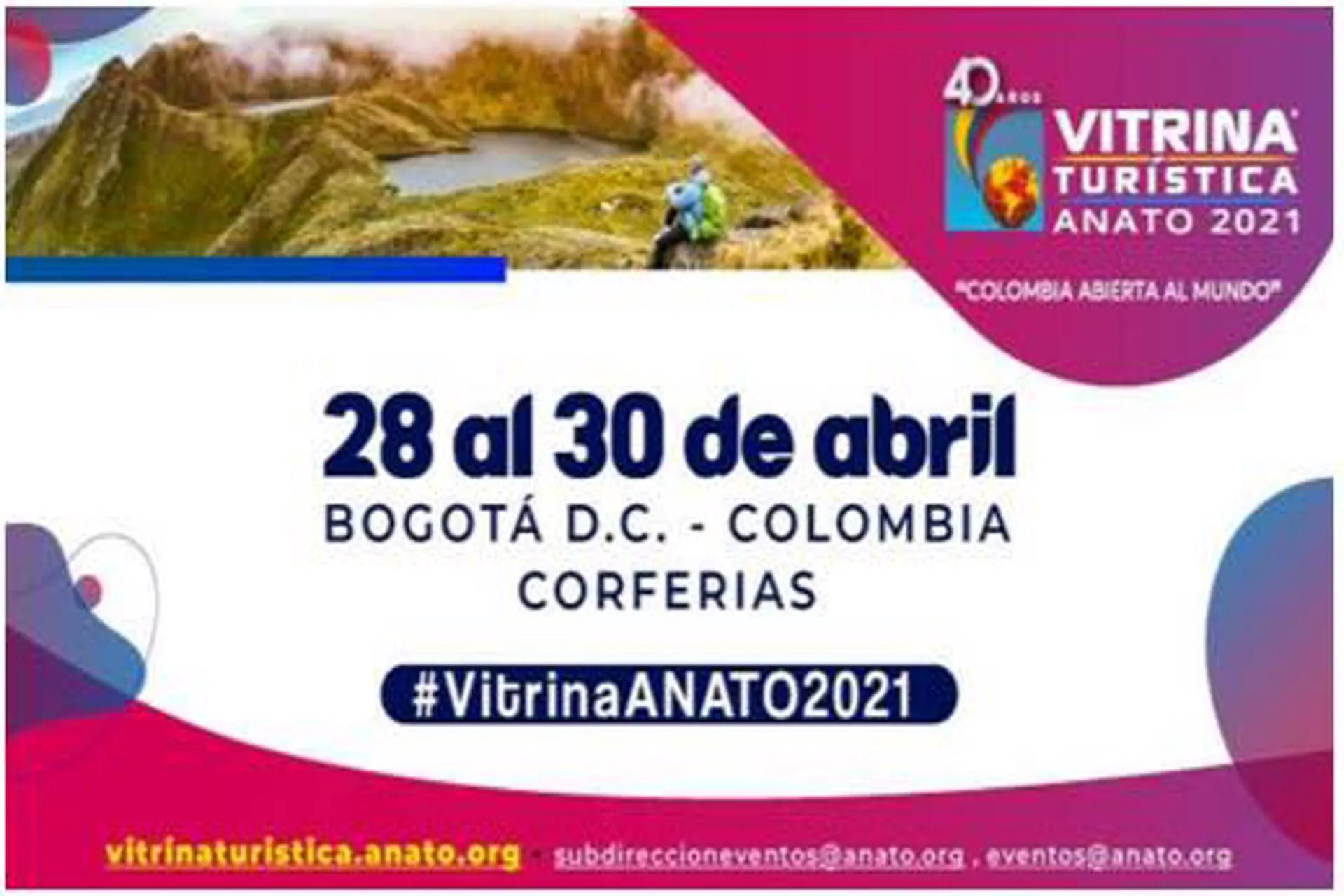 La Vitrina Turística de Anato se hará en formato presencial