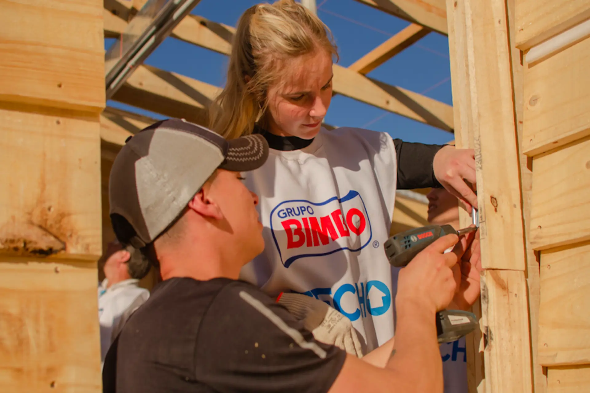 Argentina: Grupo Bimbo y TECHO se unen y construyen un salón comunitario