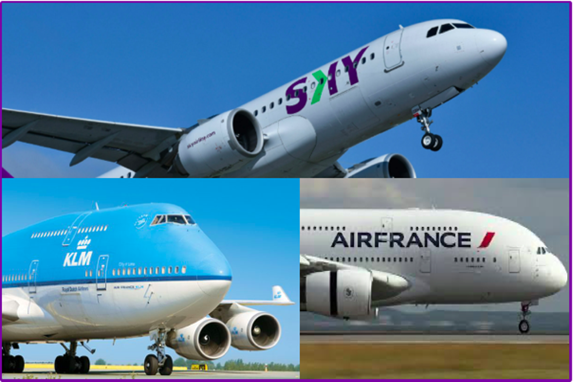 SKY anunció una acuerdo interlineal con Air France y KLM y se robustece