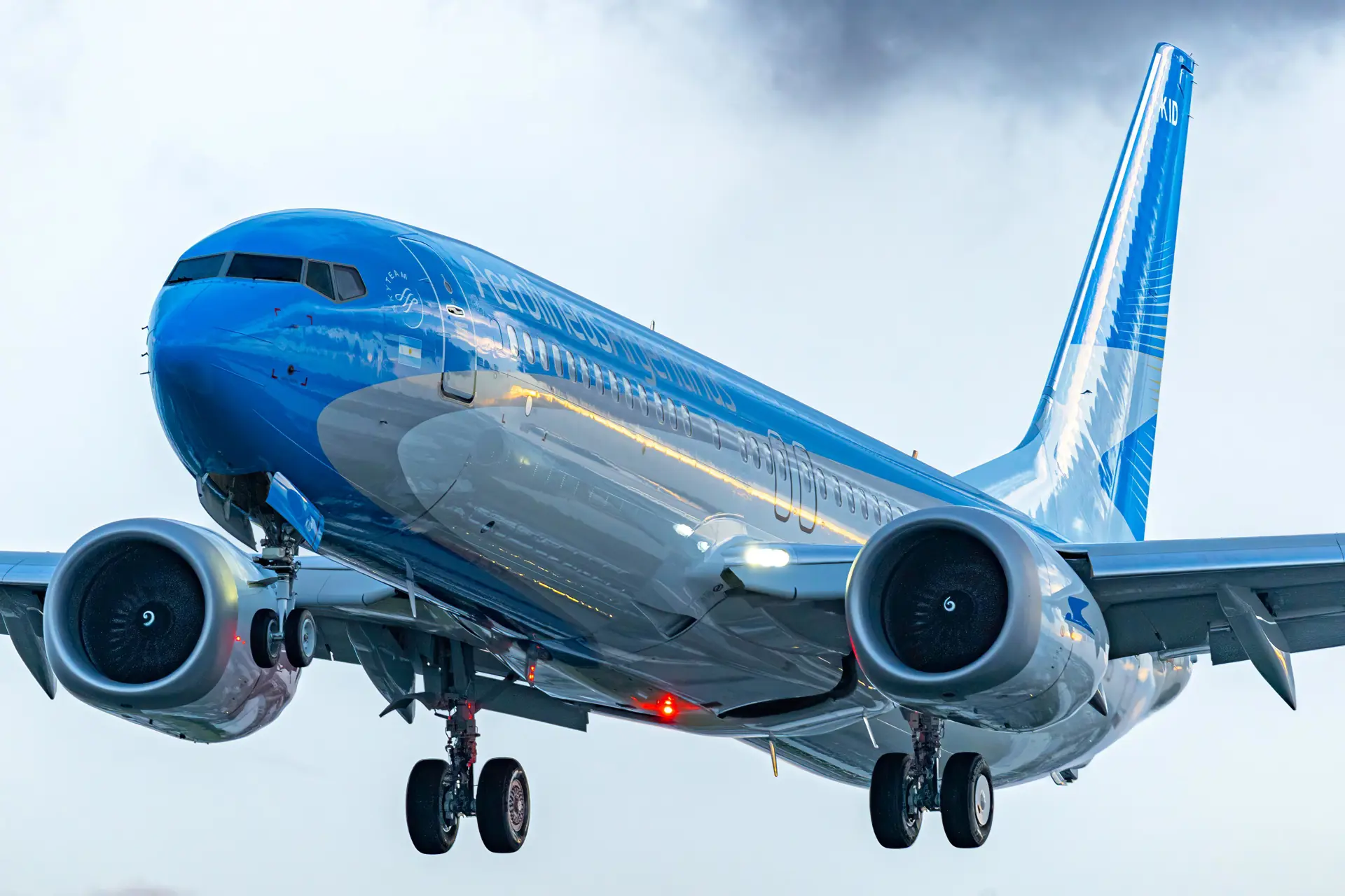 Un nuevo Boeing 737 MAX 0k se suma a la flota de Aerolíneas Argentinas