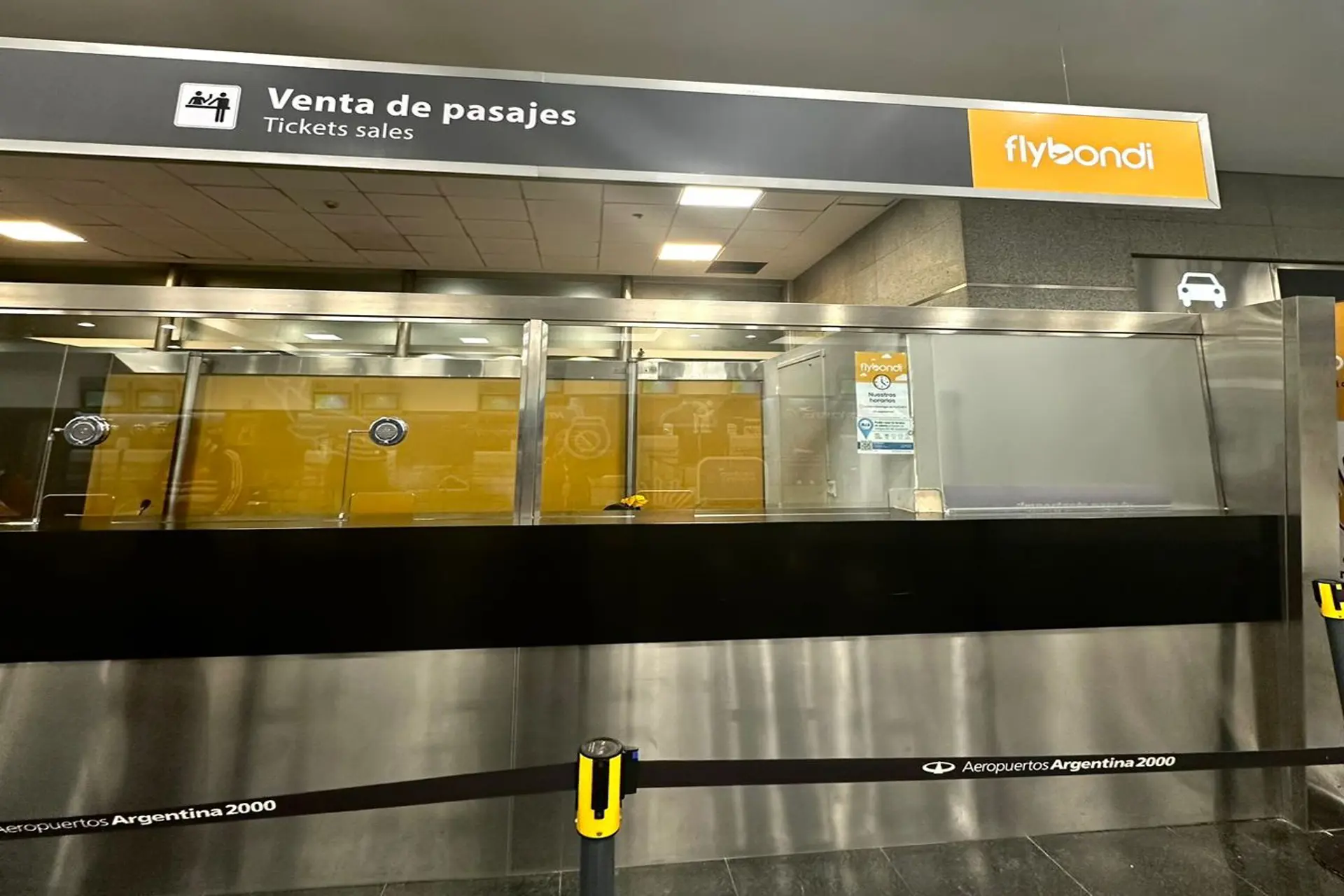 Flybondi abrió una nueva oficina de ventas en Aeroparque