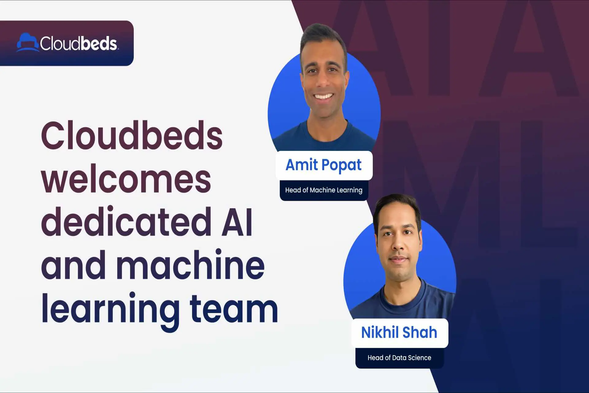 Cloudbeds da la bienvenida a pioneros de IA y machine learning 