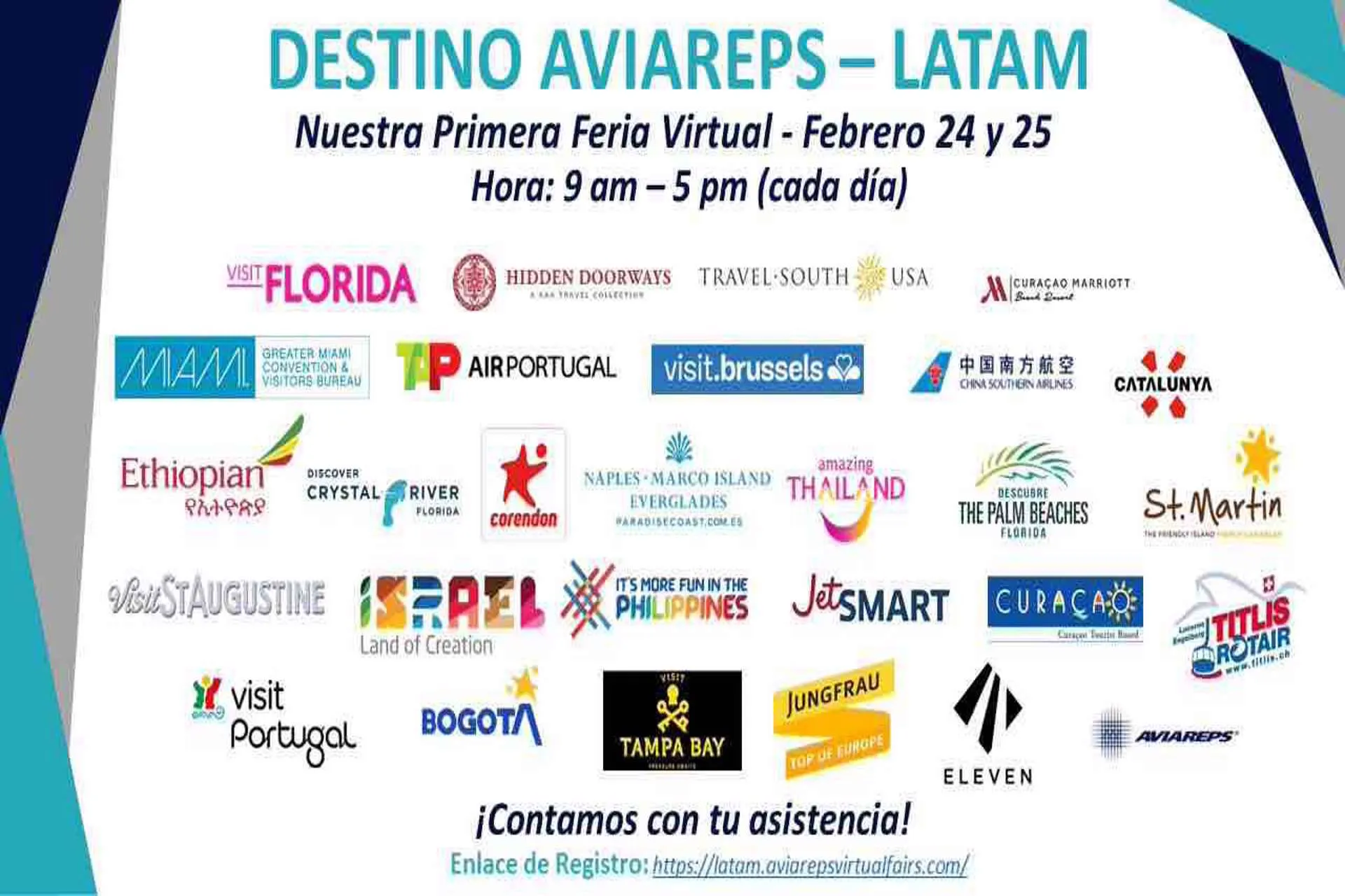 Destino AVIAREPS América Latina anuncia su feria virtual