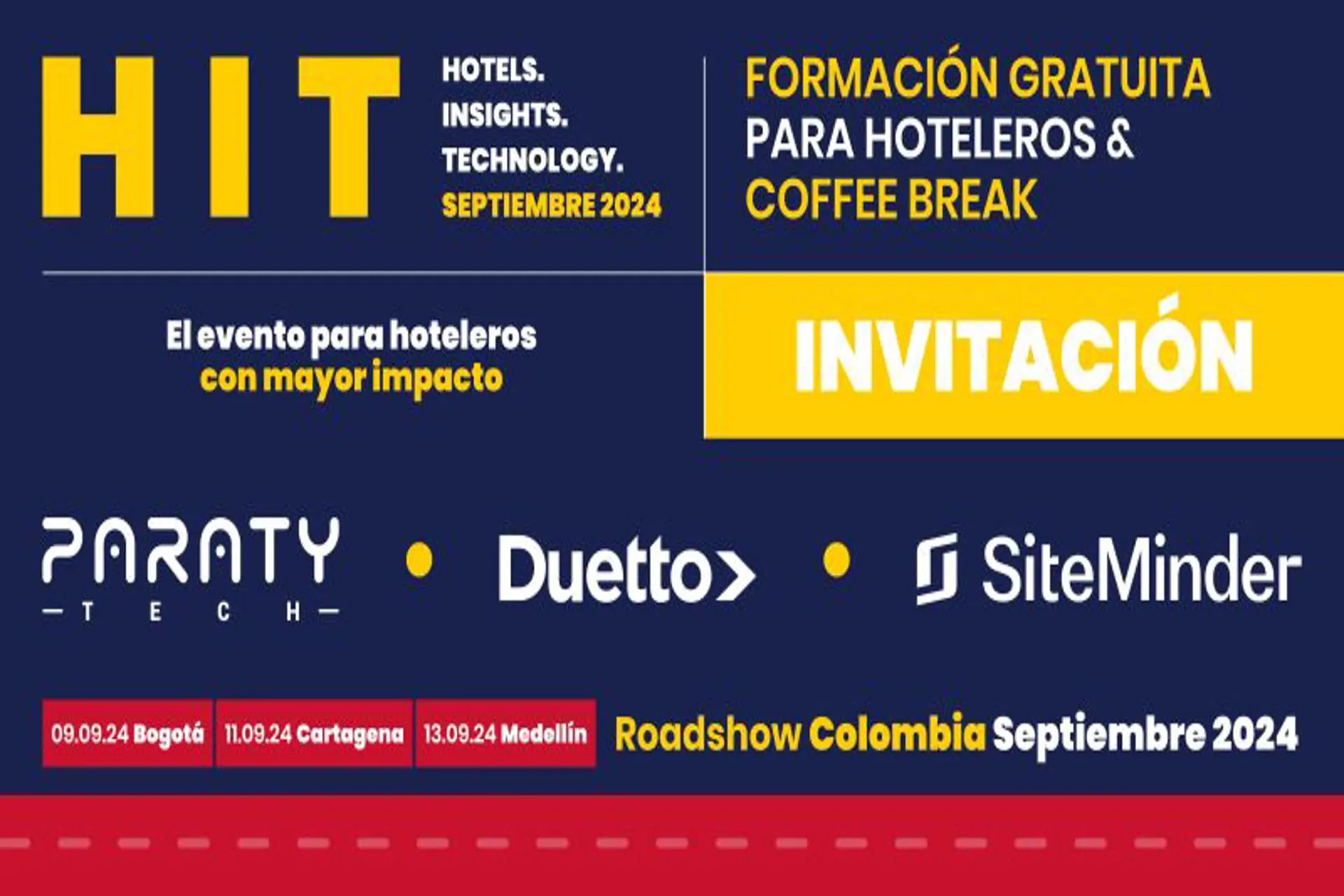 Paraty Tech anuncio su primer roadshow en 3 ciudades de Colombia