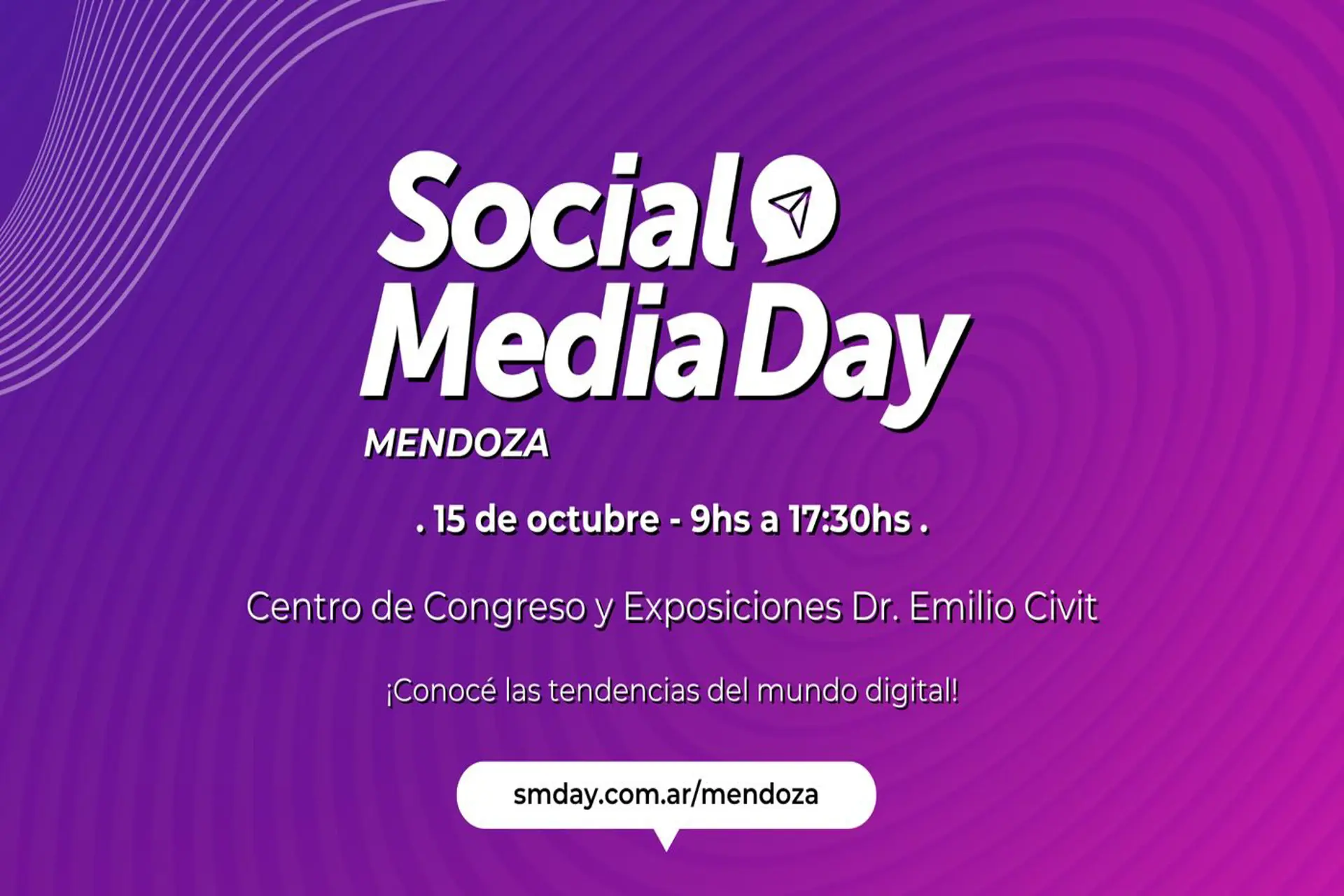 Social Media Day vuelve a Mendoza cumpliendo 11 años de su 1ª edición