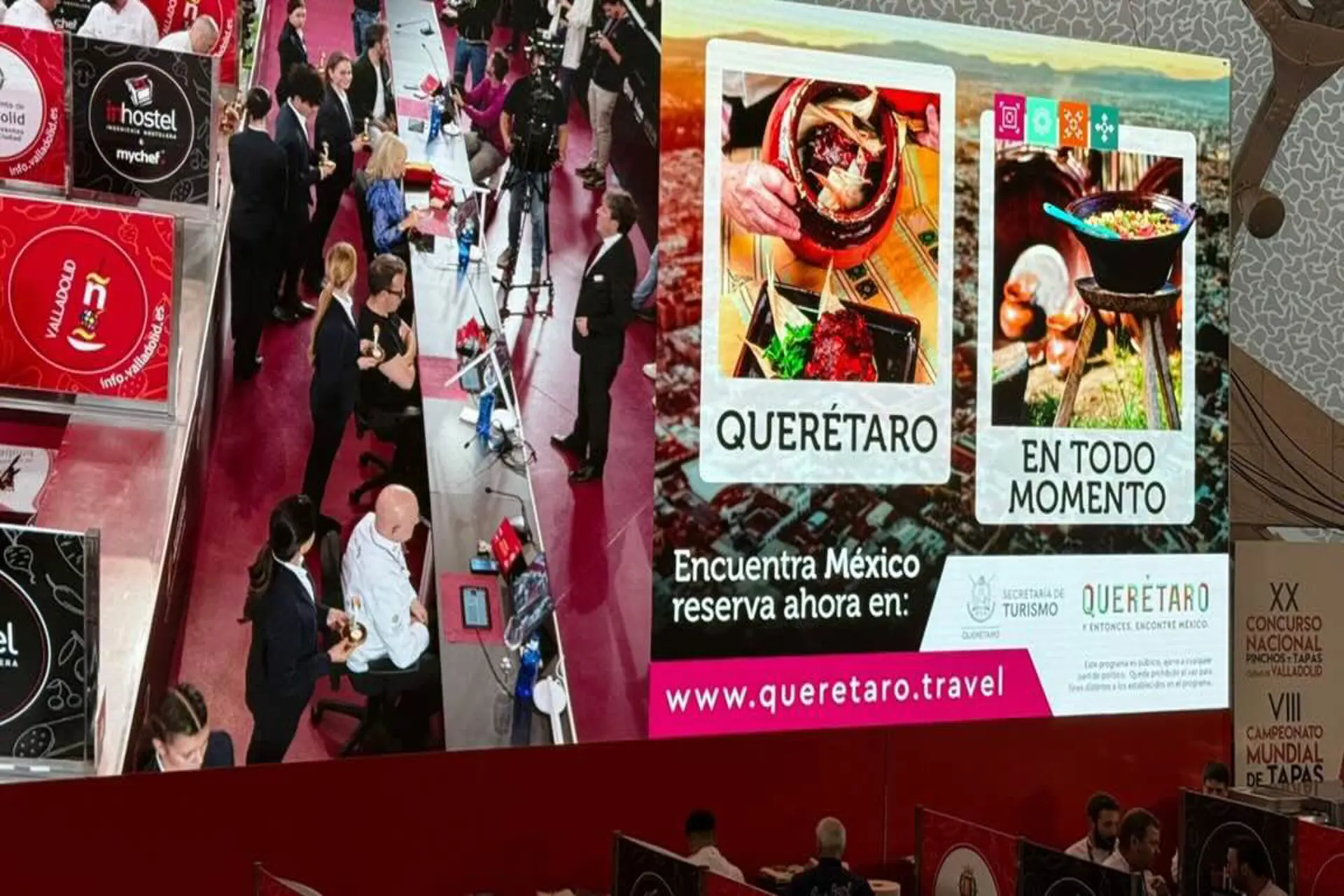 Querétaro en Valladolid y compromiso con la gastronomía y el turismo