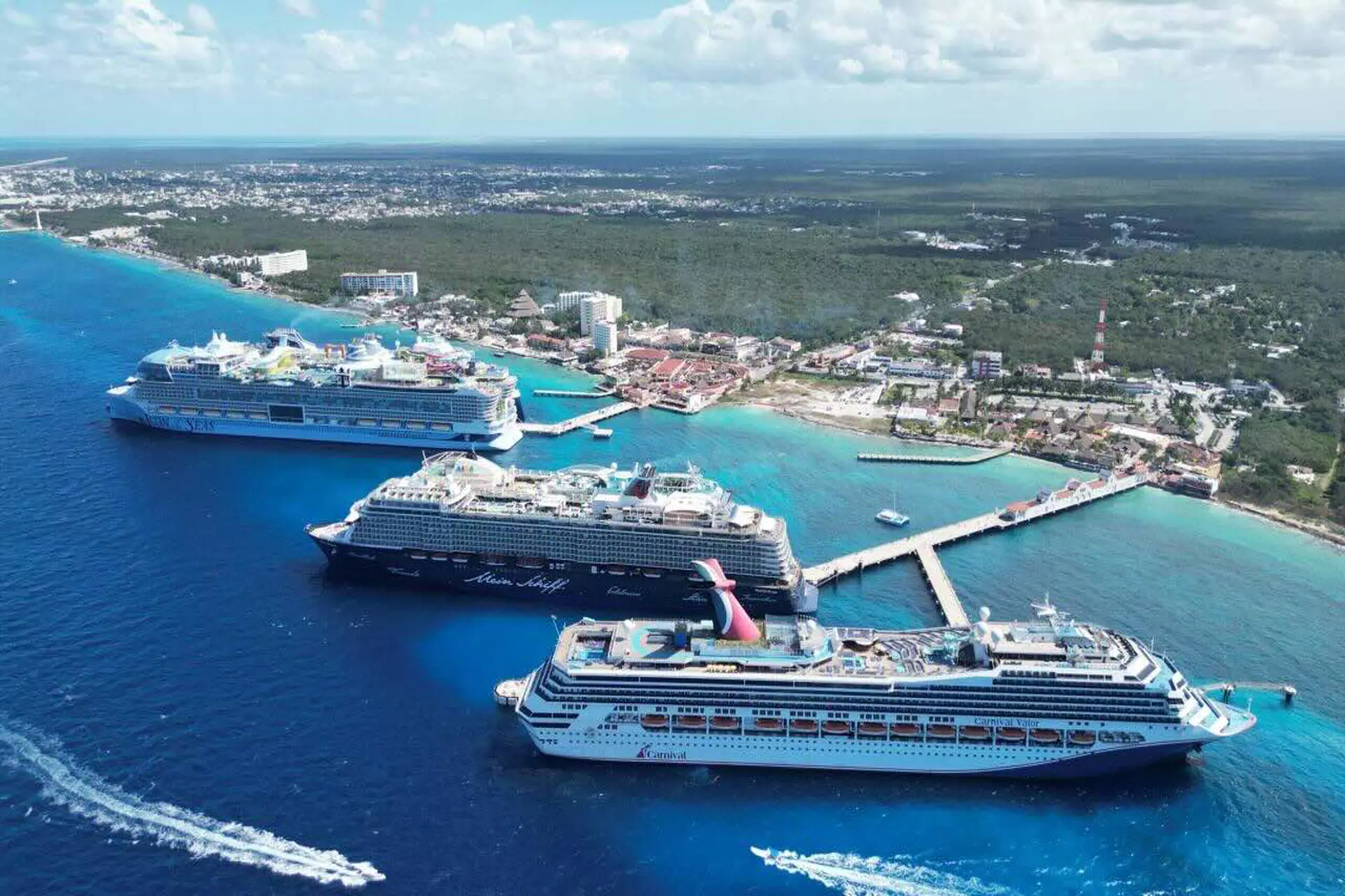 Cozumel consolida su liderazgo en cruceros 