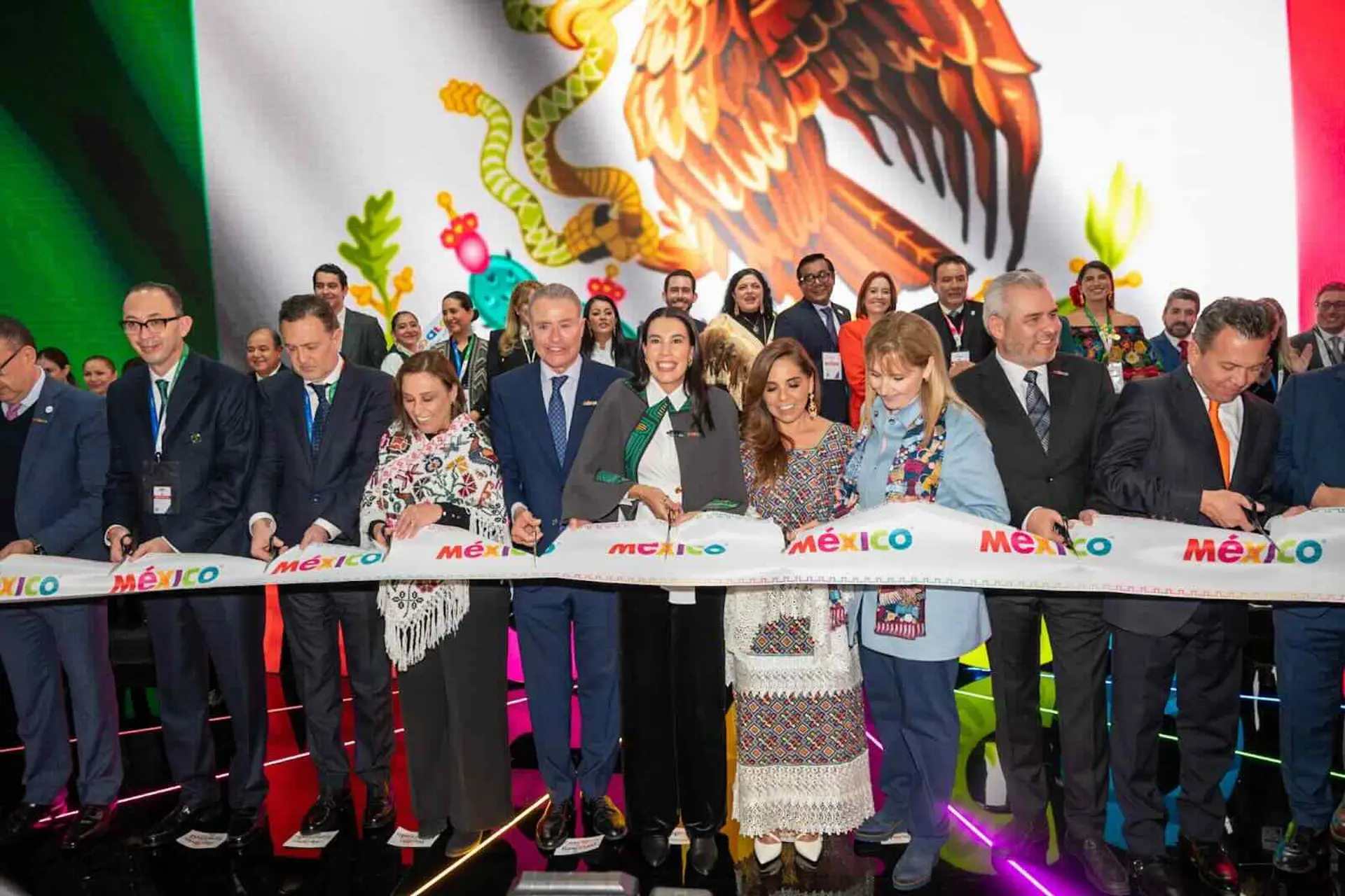 México  inaugura pabellón en Fitur 2025, en Madrid, España