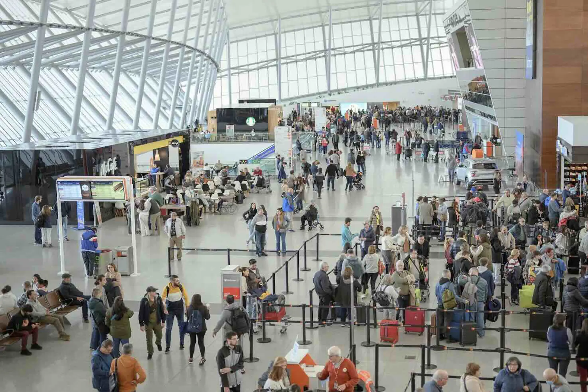 Aeropuerto de Carrasco celebra récord histórico de pasajeros en enero