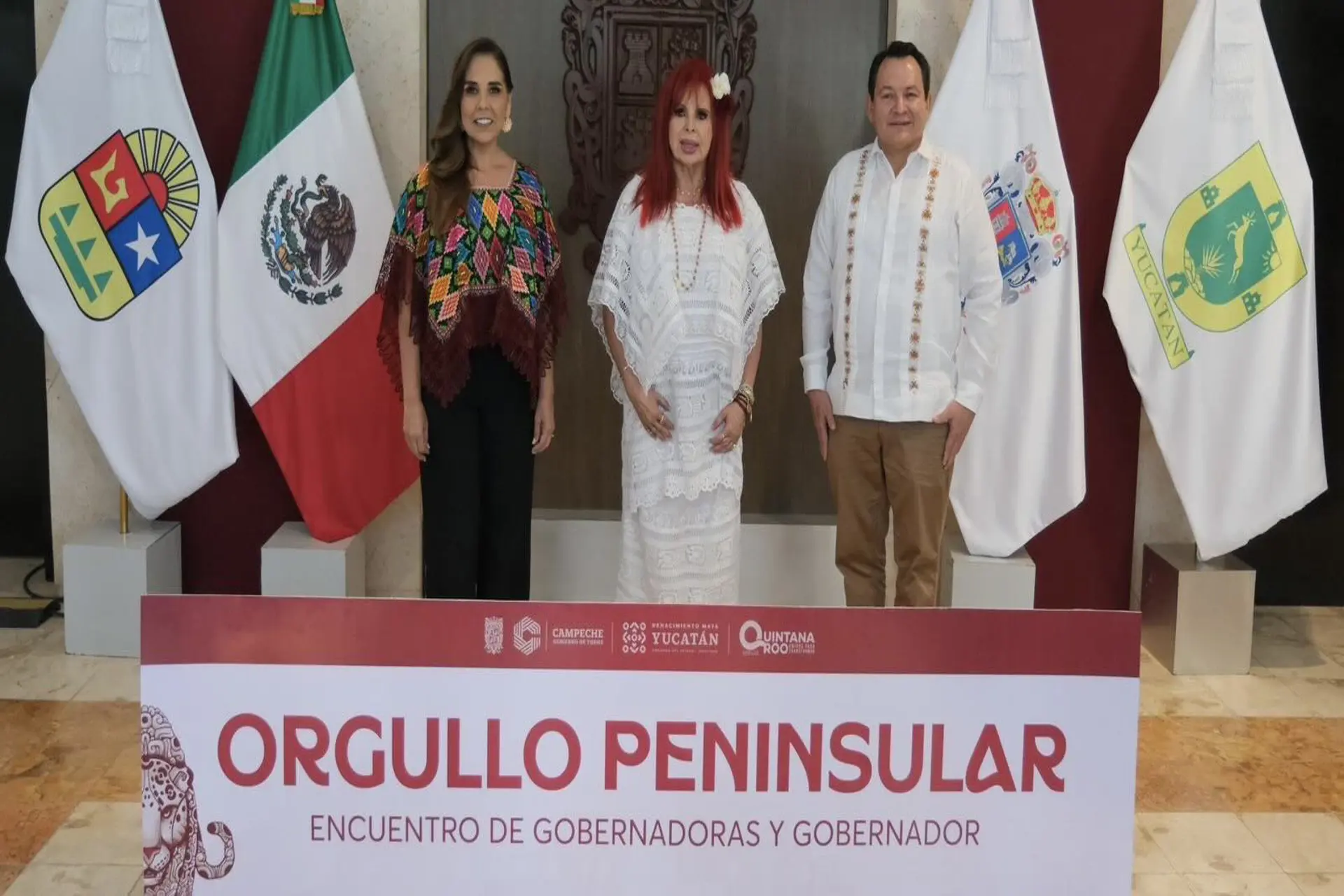 Encuentro de gobernadores  Quintana Roo, Campeche y Yucatán.