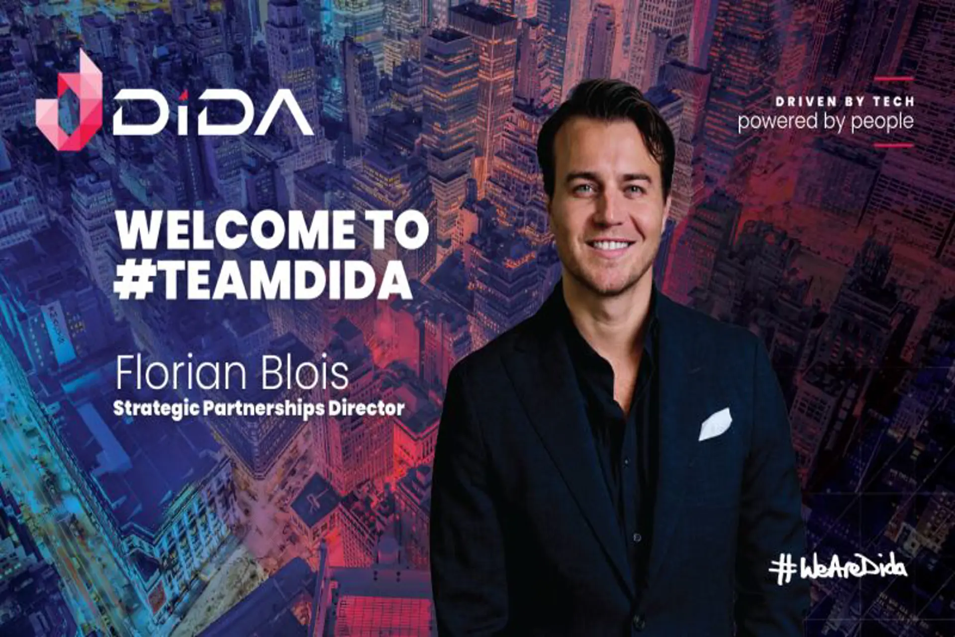 Dida incorpora a Florian Blois como nuevo Startegic Partnership Director