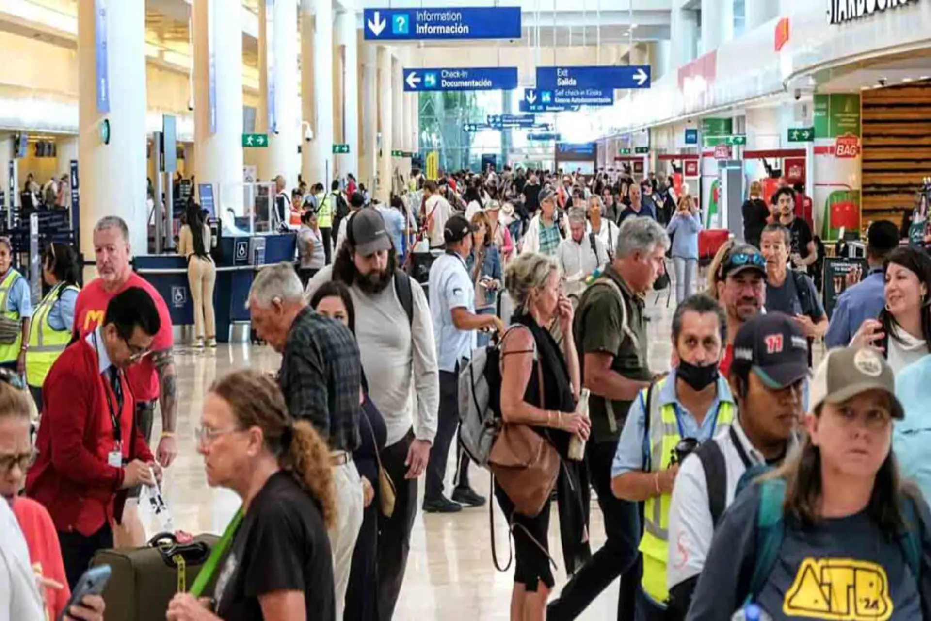 México recibe 2 millones de turistas internacionales vía aérea en Enero 