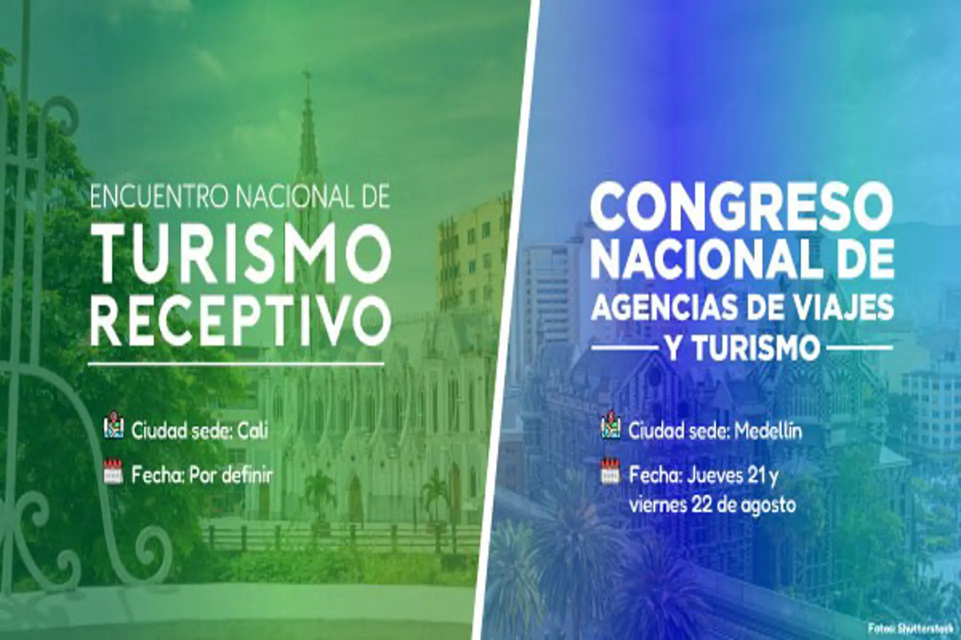 Medellín y Cali, sedes del Congreso Agencias y de Turismo Receptivo Medellín y Cali, sedes del Congreso Agencias y de Turismo Receptivo
