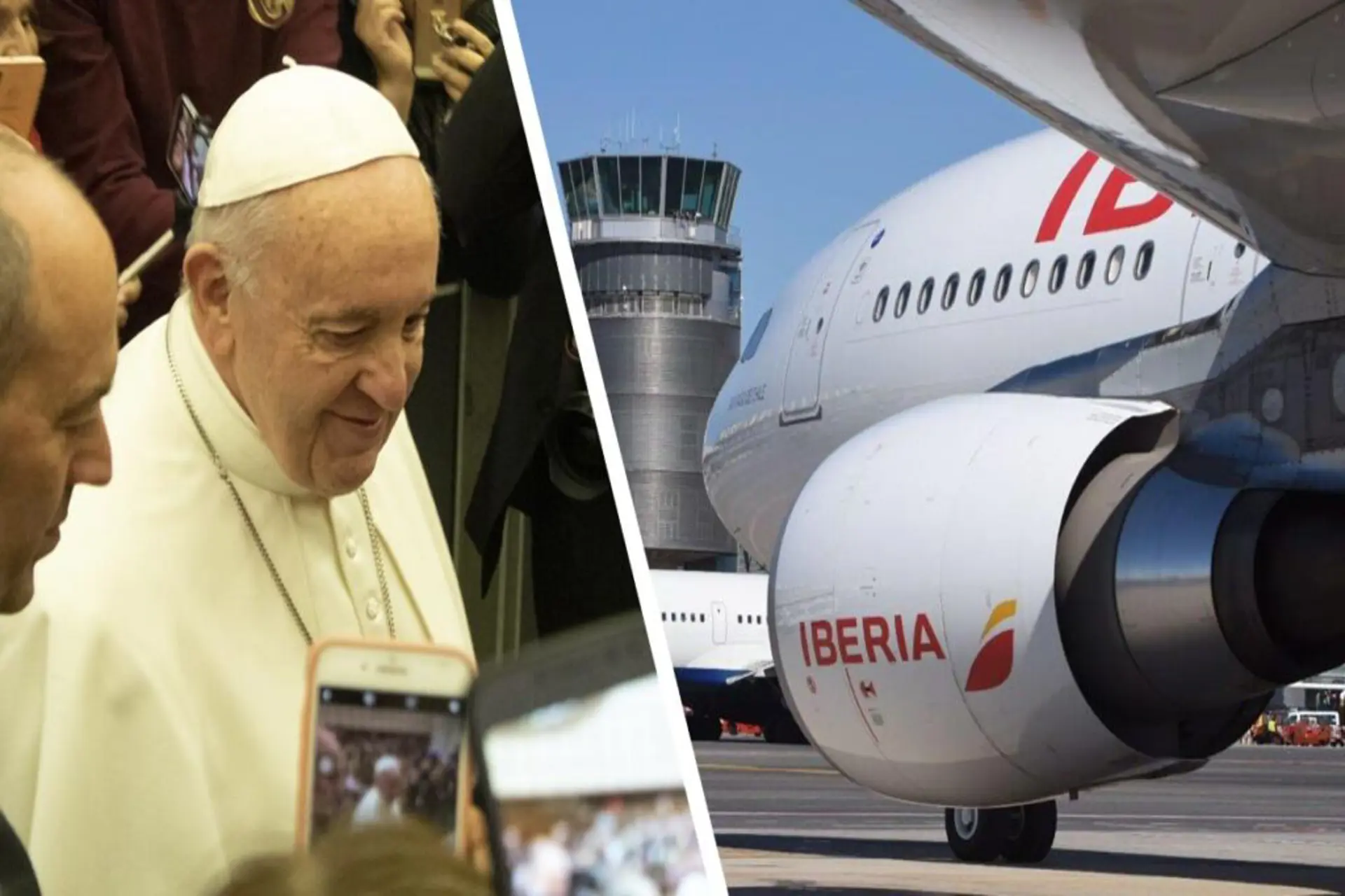Iberia refuerza vuelos a Roma ante la histórica despedida a Francisco Iberia refuerza vuelos a Roma ante la histórica despedida a Francisco