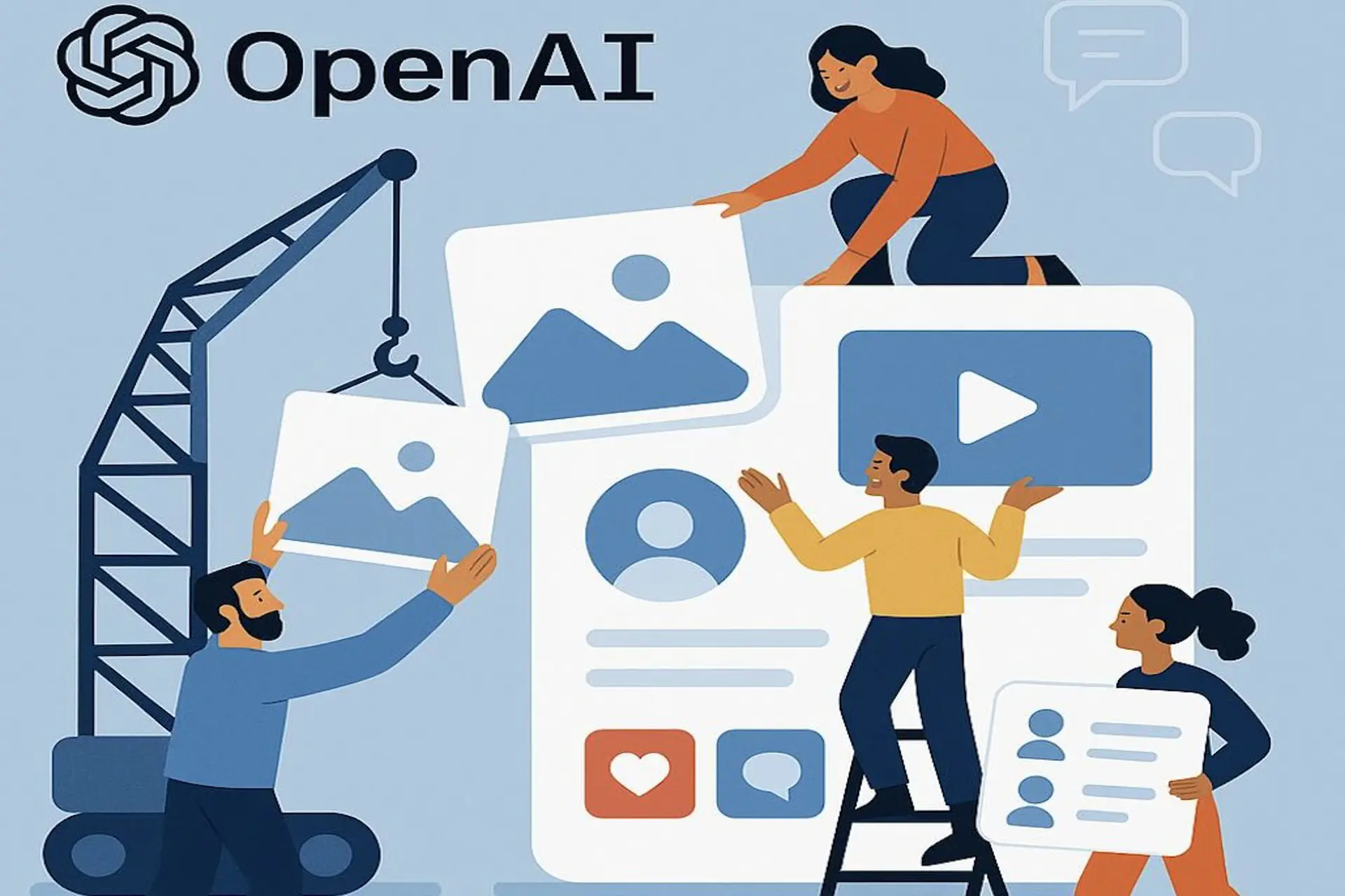 OpenAI está construyendo una red social y representa una amenaza OpenAI está construyendo una red social y representa una amenaza