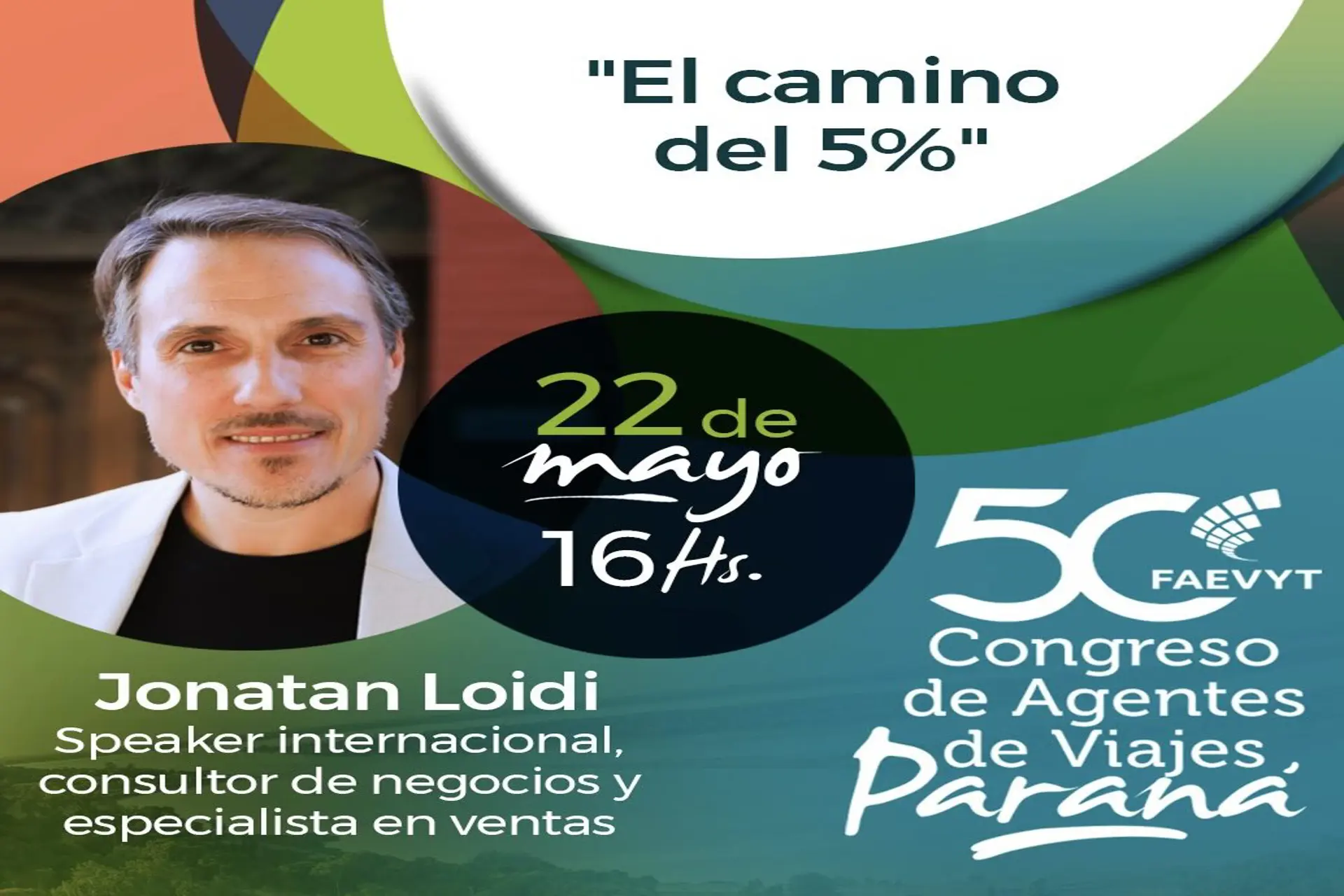 Jonatan Loidi  participará en el Congreso de Agentes de Viajes