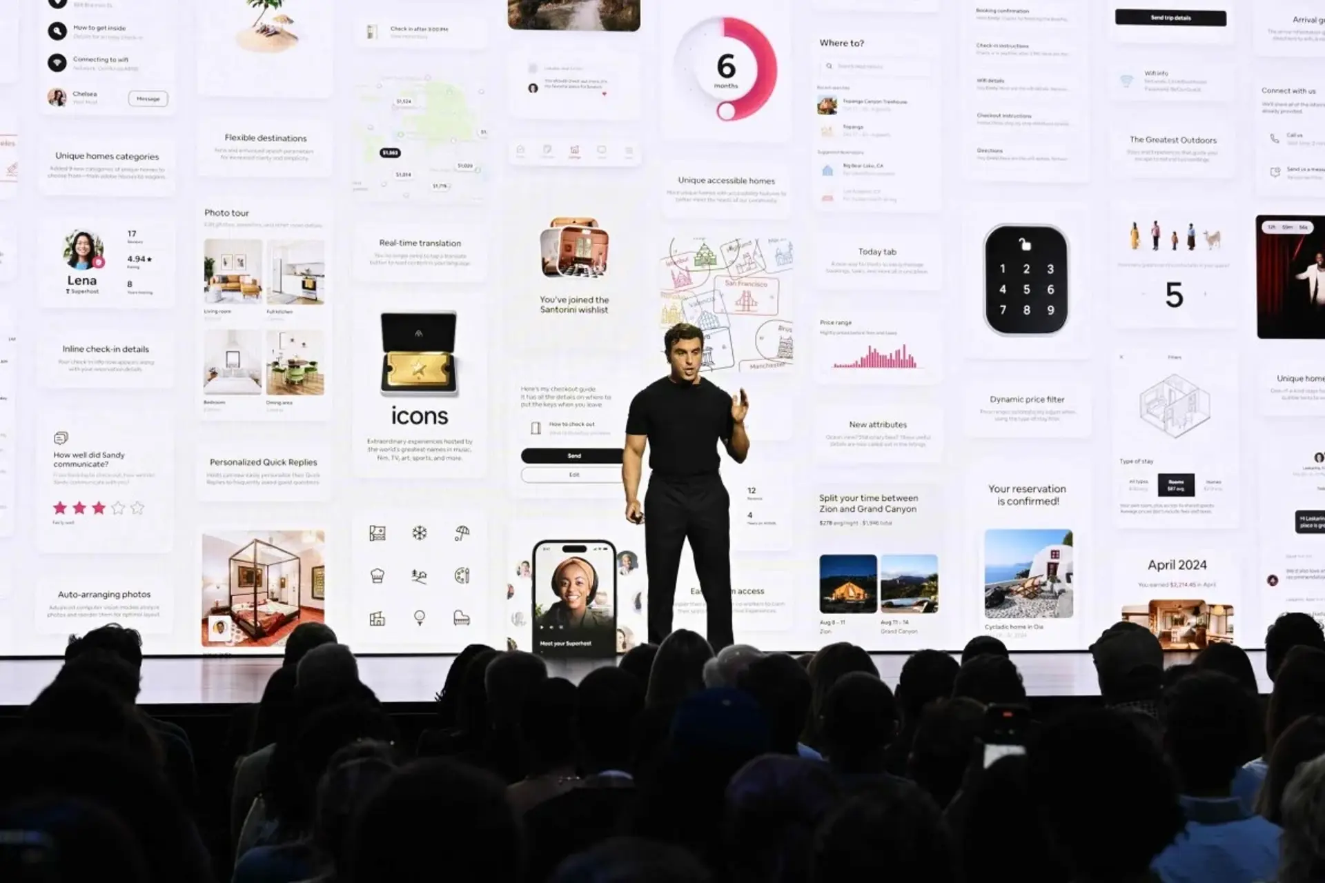 Airbnb presentó "Airbnb Services" y anunció el rediseño de su app Airbnb presentó "Airbnb Services" y anunció el rediseño de su app