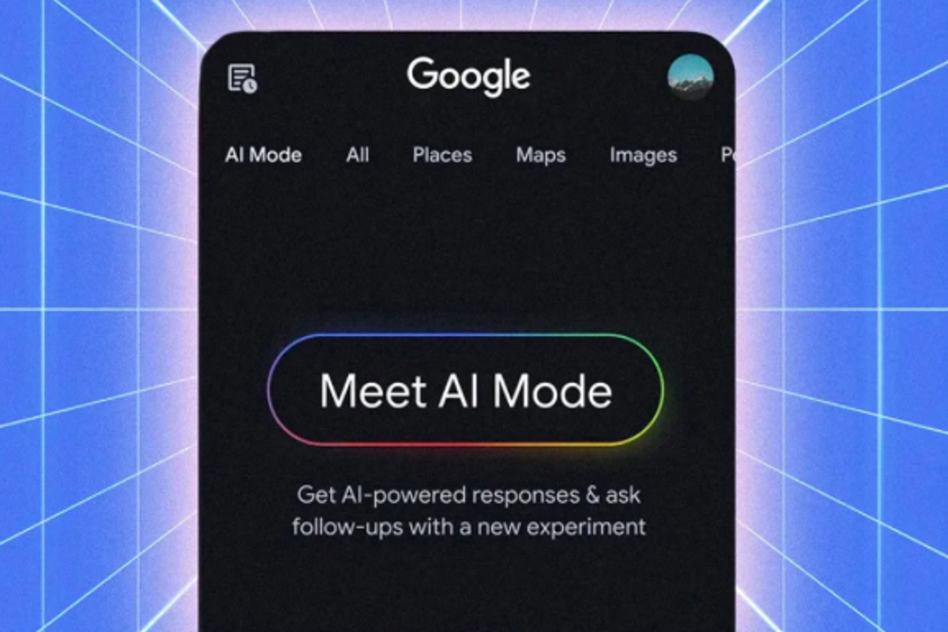 Google lanzó "AI Mode". ¿cambiará la forma de buscar viajes?