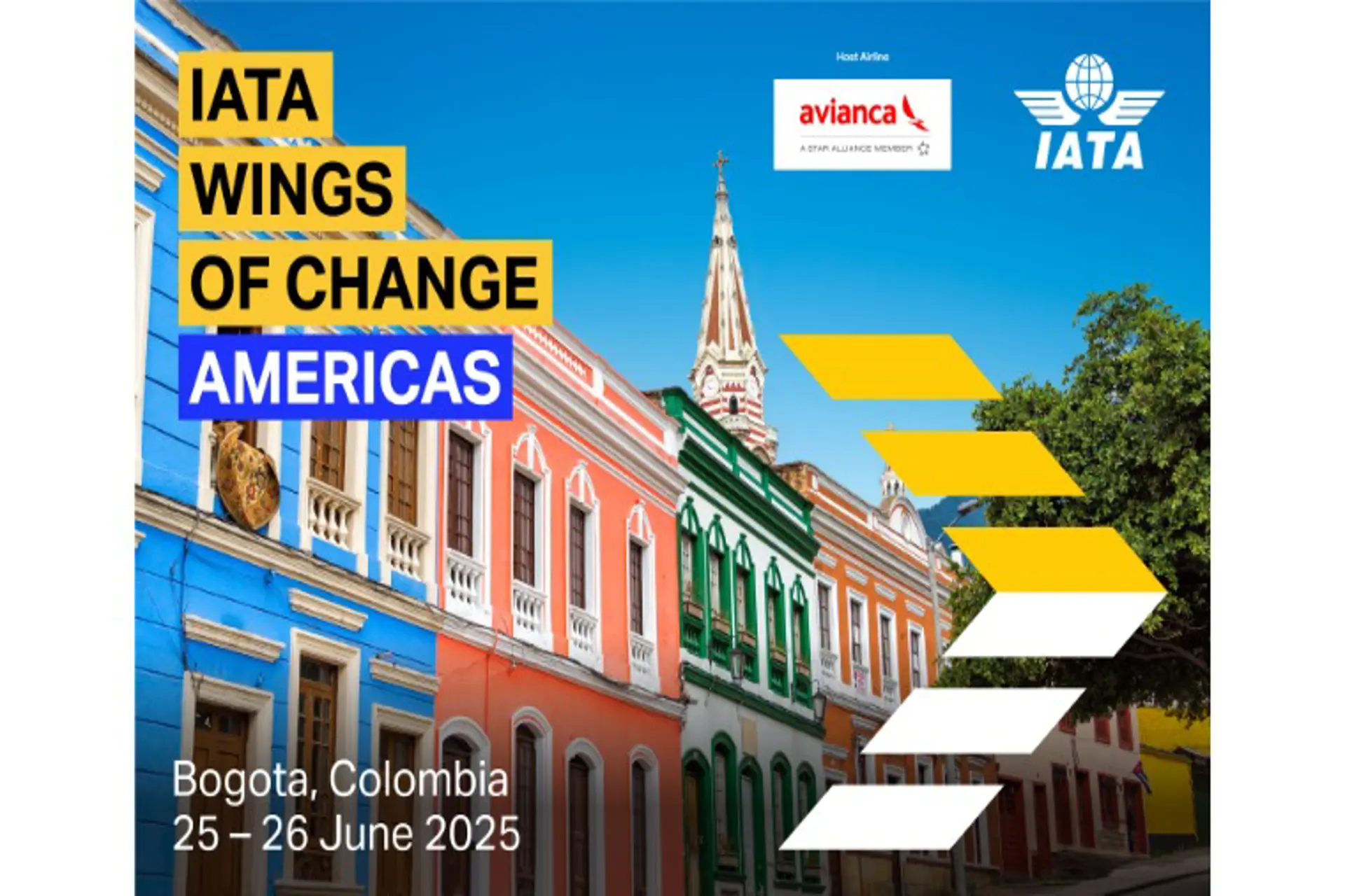 Cuenta regresiva para "Wings of Change Americas de IATA" en Bogotá Cuenta regresiva para "Wings of Change Americas de IATA" en Bogotá