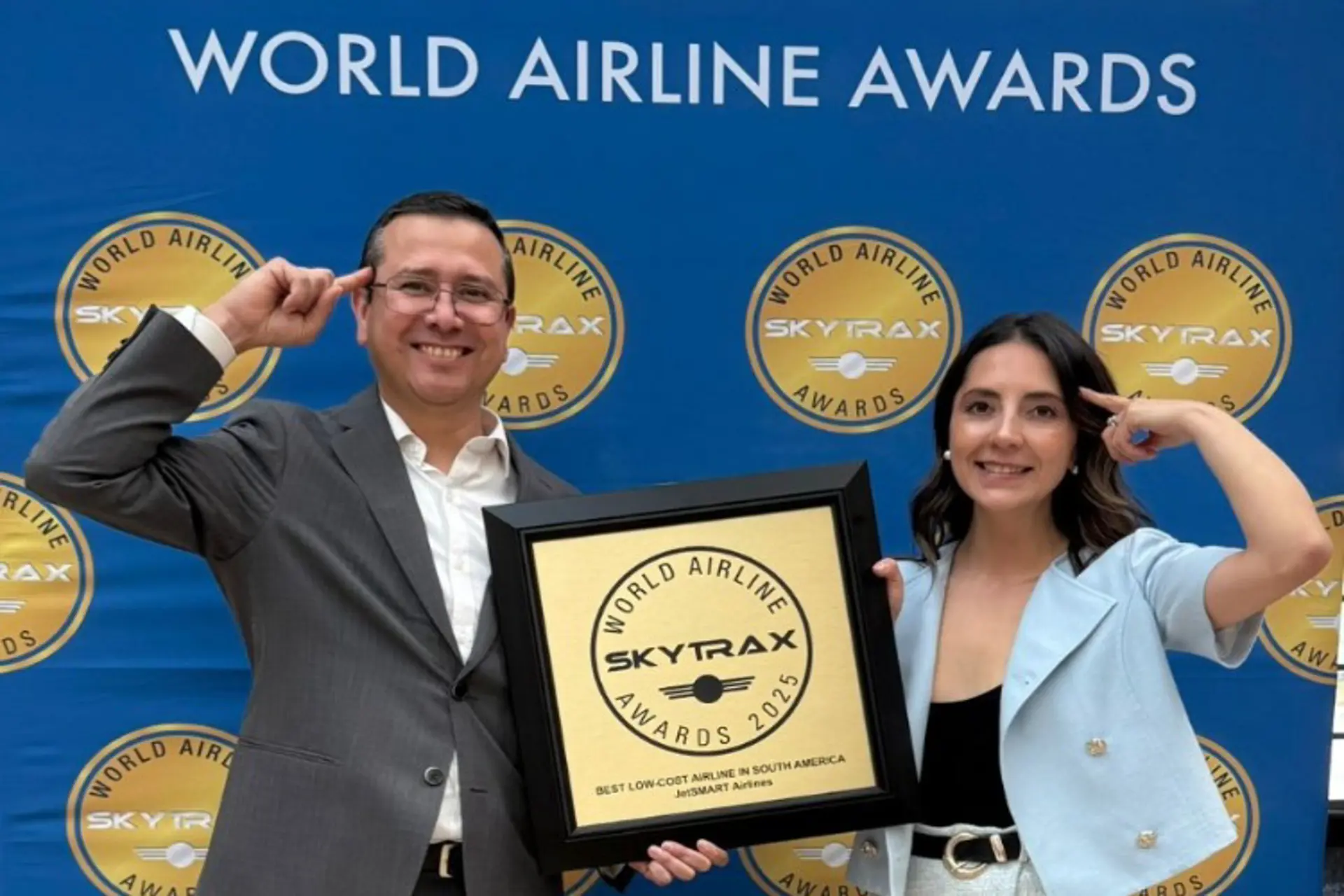 Por 3ª vez JetSMART es la Mejor Aerolínea de Bajo Costo en Sudamérica Por 3ª vez JetSMART es la Mejor Aerolínea de Bajo Costo en Sudamérica