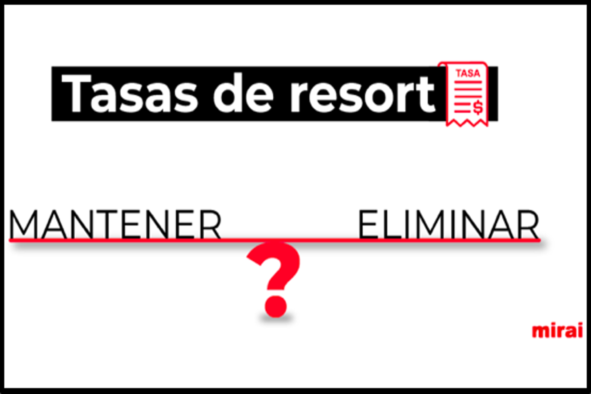 Análisis para hoteleros: ¿Es hora de retirar las tasas de resort? Análisis para hoteleros: ¿Es hora de retirar las tasas de resort?