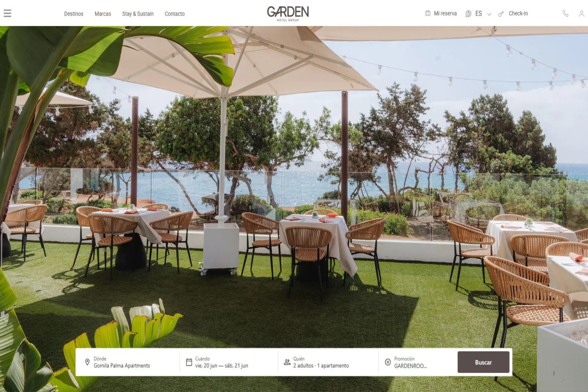 Mirai impulsa la venta directa de Garden Hotel Group con su nuevo motor Mirai impulsa la venta directa de Garden Hotel Group con su nuevo motor