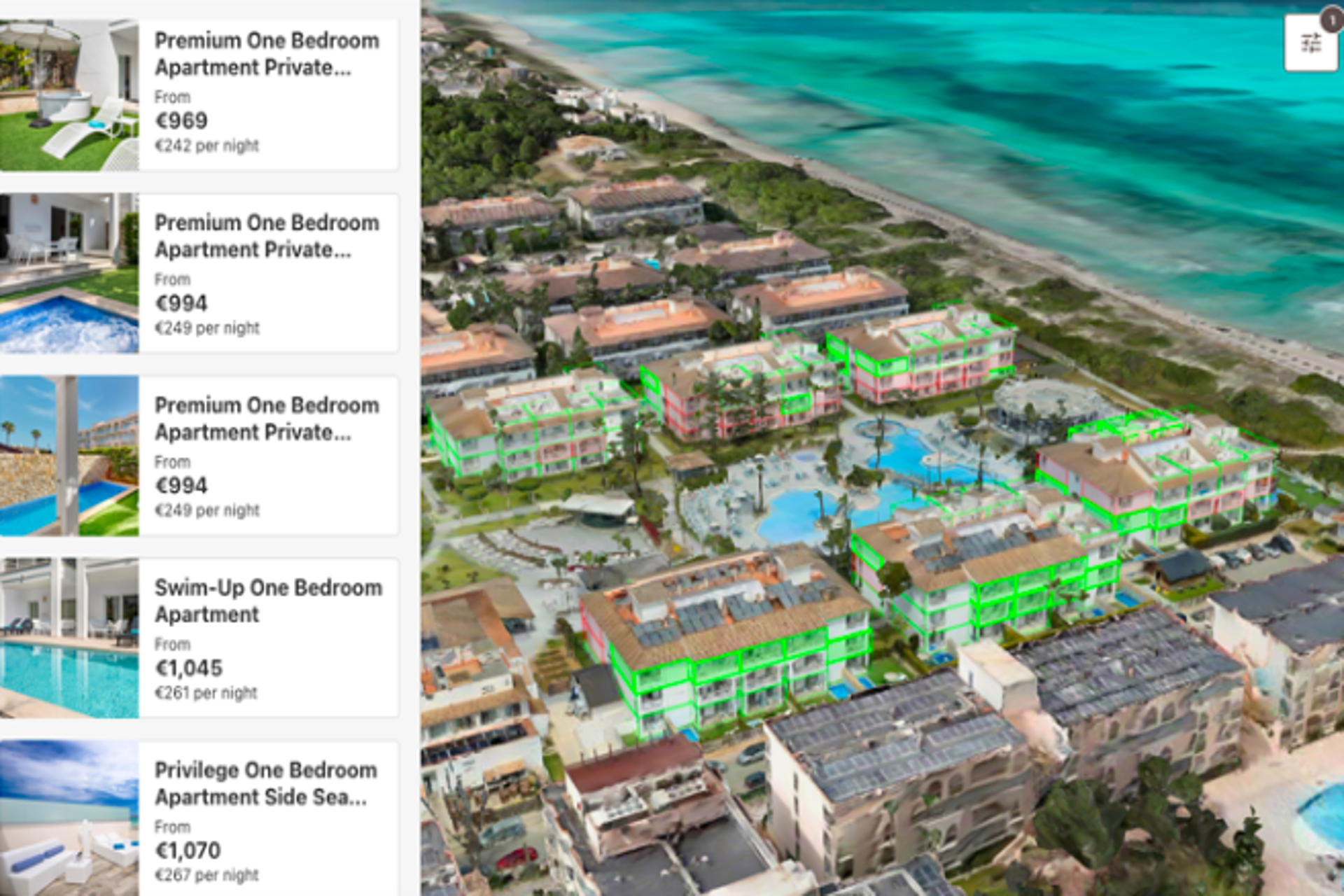 Mirai lanzó el primer motor de reservas de hoteles nativo 3D Mirai lanzó el primer motor de reservas de hoteles nativo 3D