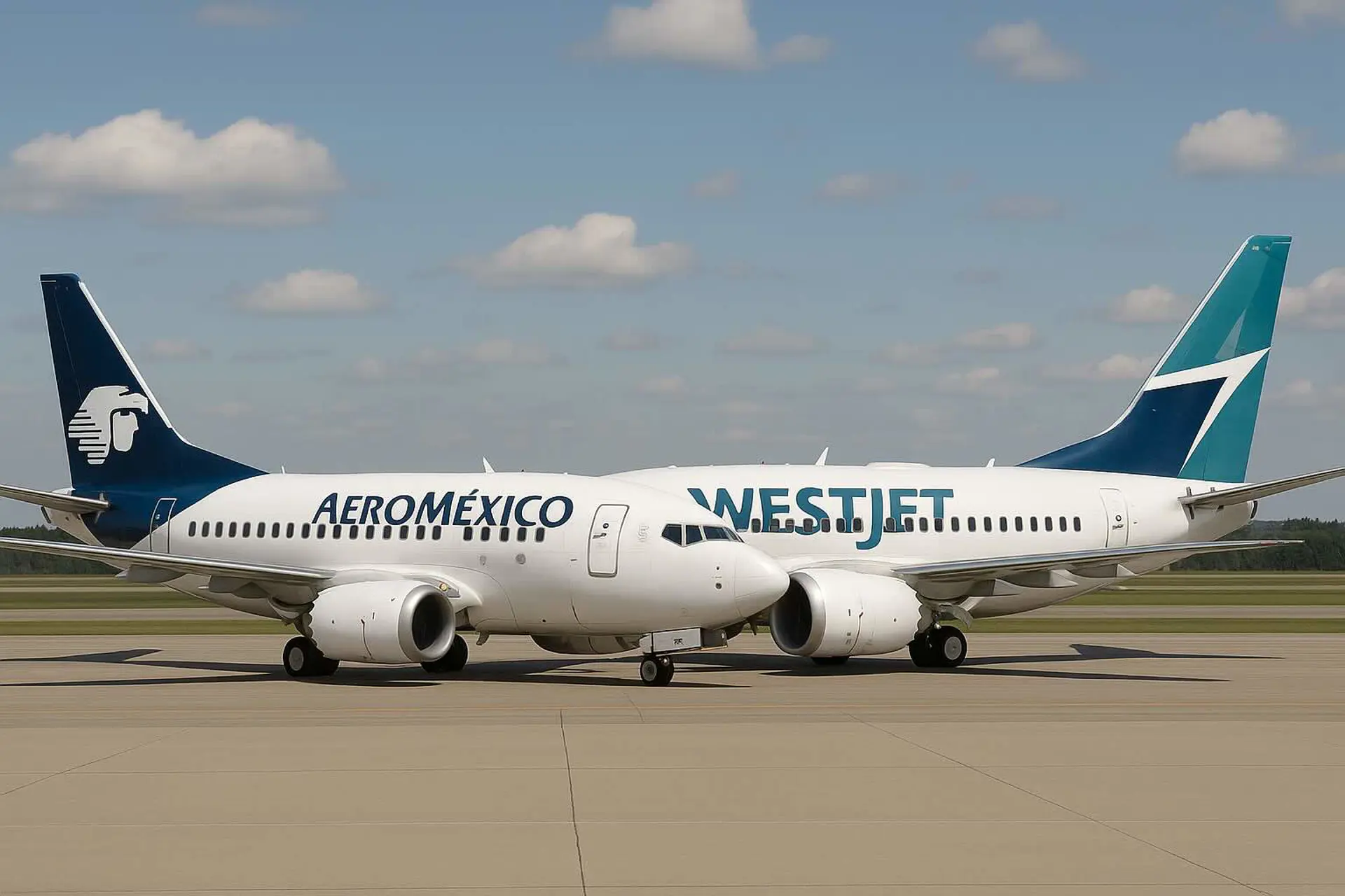 Aeroméxico y WestJet expanden su código compartido a más ciudades