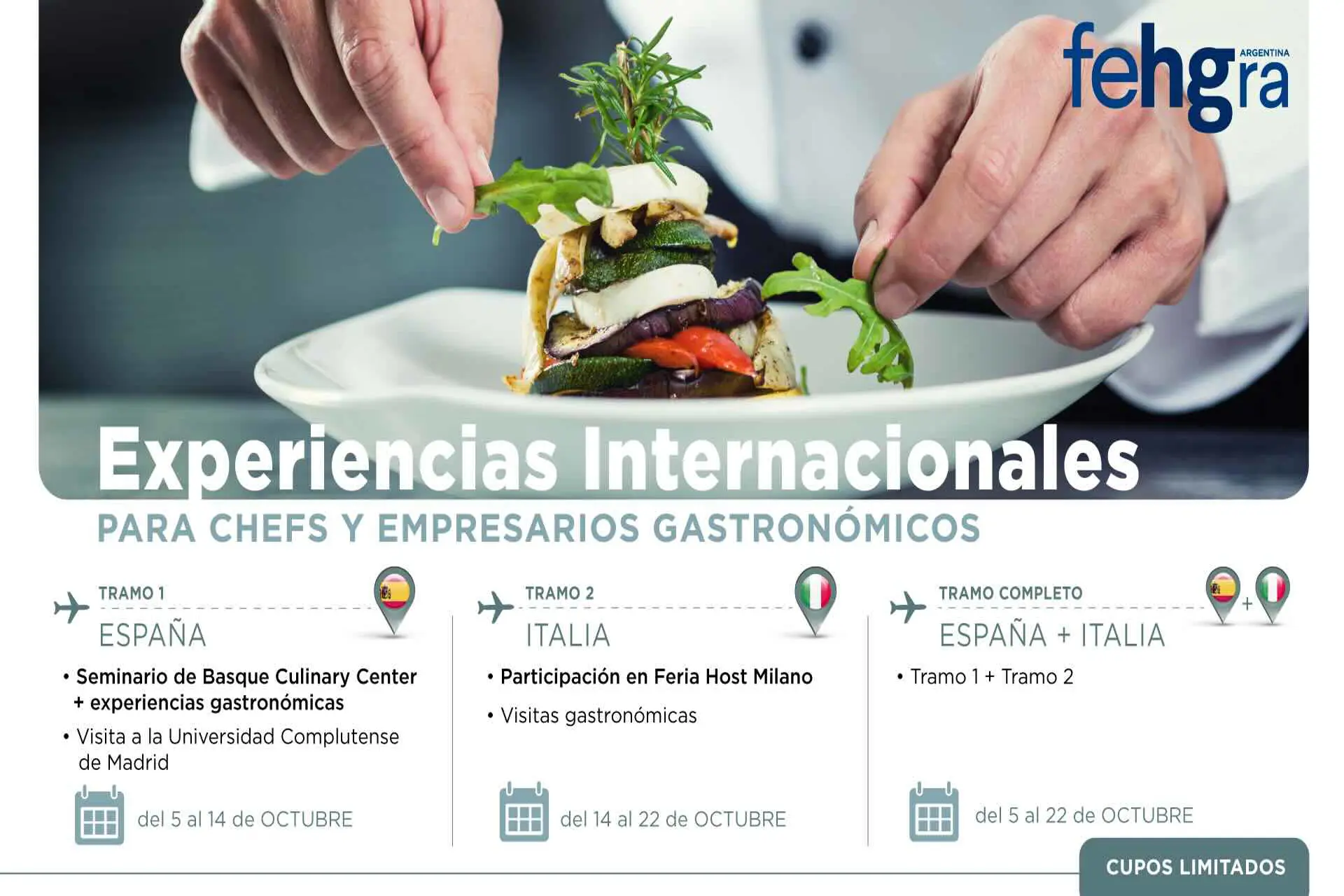 Argentina : Formación Internacional para empresarios gastronómicos