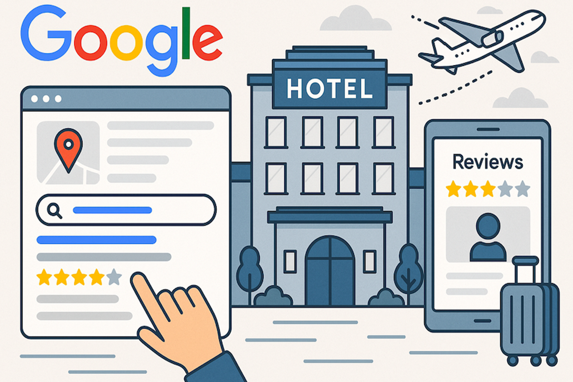 Google reconfigura la visibilidad hotelera: la IA toma el control