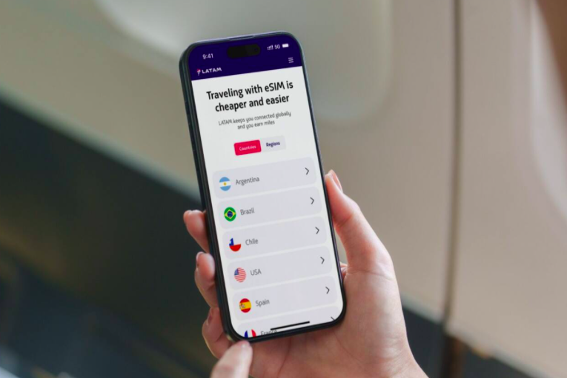 LATAM Airlines ahora ofrece servicio de eSIM para viajes