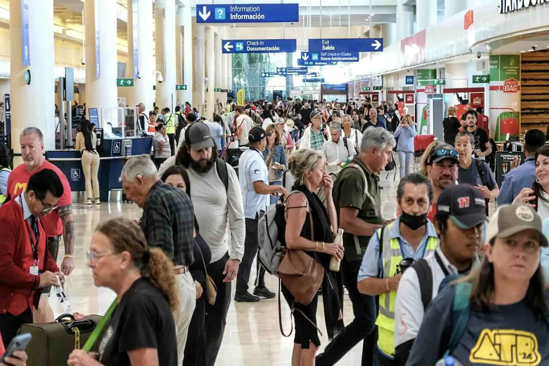 Crece la llegada de turistas internacionales a Quintana Roo Crece la llegada de turistas internacionales a Quintana Roo