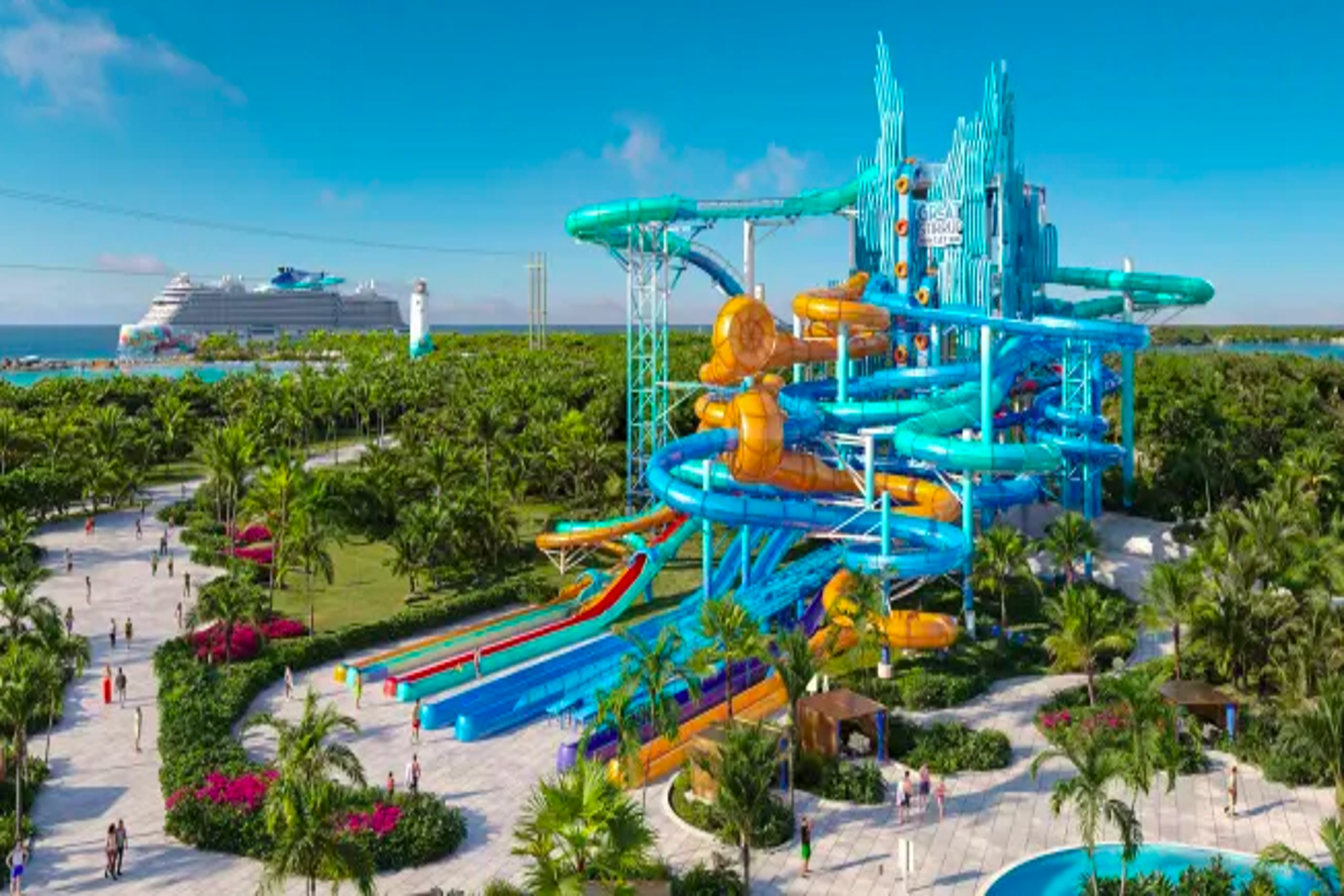 NCL anuncia la llegada de un nuevo parque acuático a Great Stirrup Cay